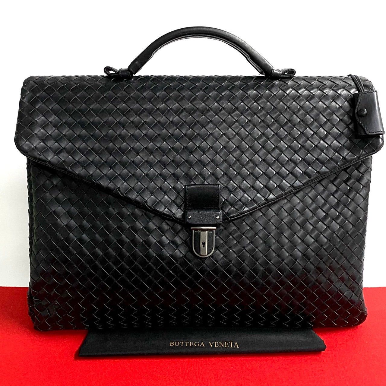 Bottega Veneta Bottega Veneta Handbag Black Leather Size ONE SIZE - 1 Thumbnail