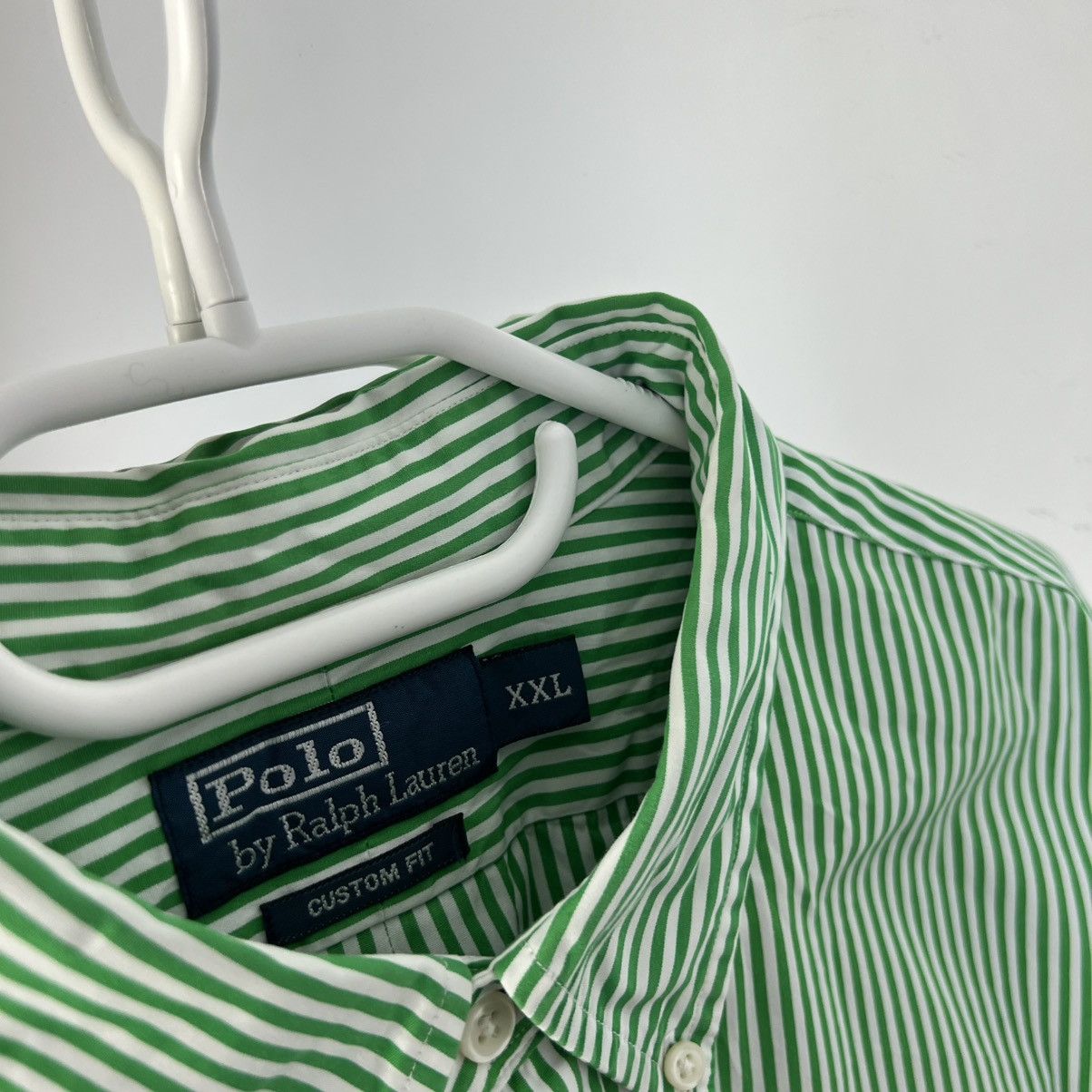 Polo Ralph Lauren Vintage Y2K Polo Ralph Lauren Striped Button Up Shirt Size US XXL / EU 58 / 5 - 4 Thumbnail