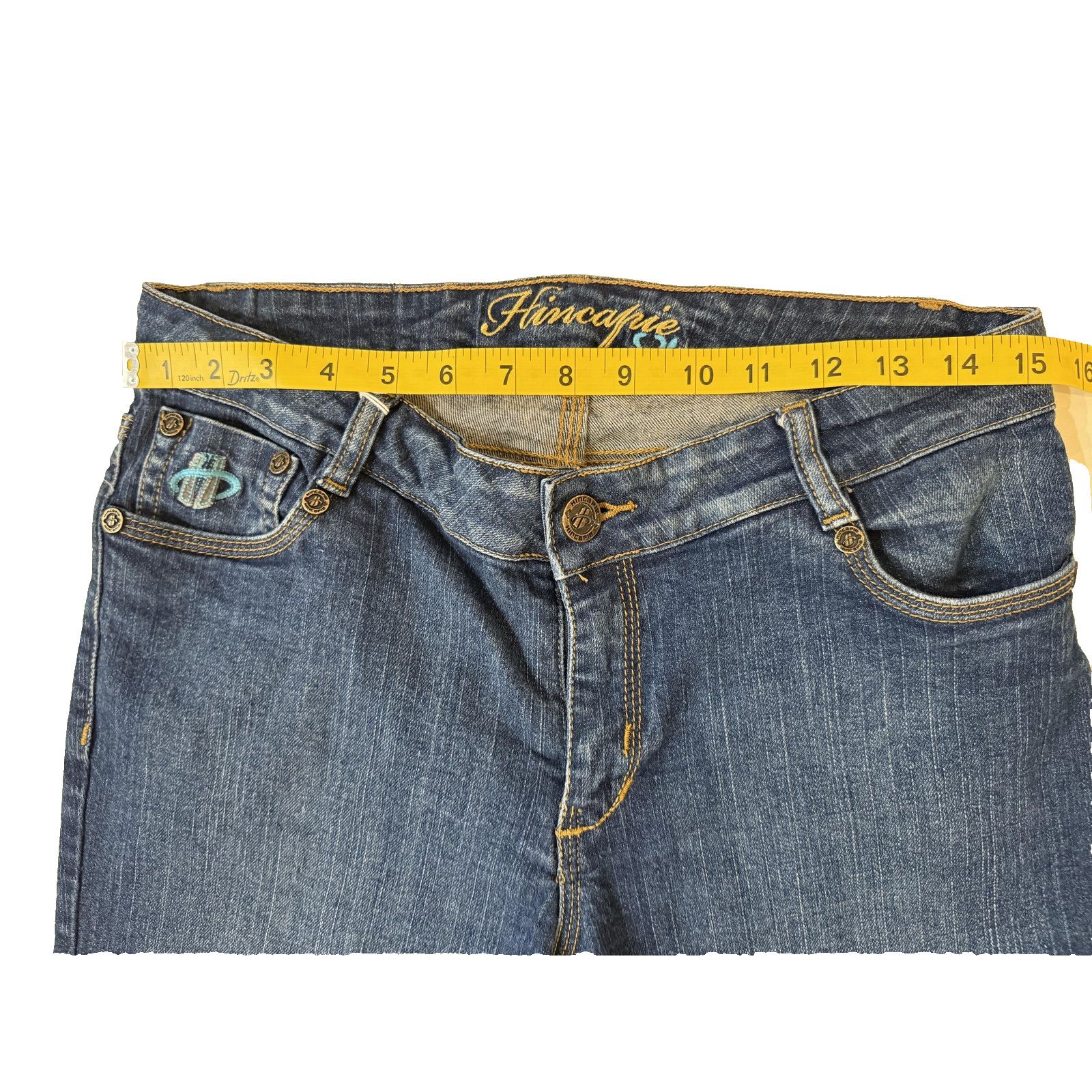 & Other Stories Hincapie Women’s Size 30 Y2K Jeans Bootcut Embroidered RARE Size 30" / US 8 / IT 44 - 4 Thumbnail