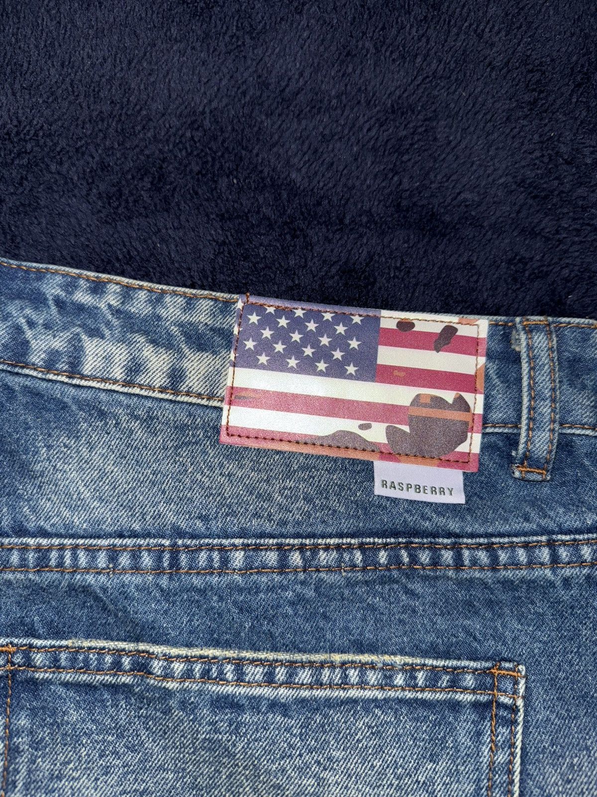 The GV Gallery Miley Cyrus Jeans, (Raspberry/ The Gv Gallery) Size US 36 / EU 52 - 3 Thumbnail