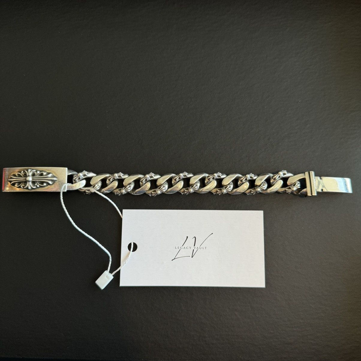 Chrome Hearts Chrome Hearts Floral ID Fancy Link Bracelet Size ONE SIZE - 2 Thumbnail