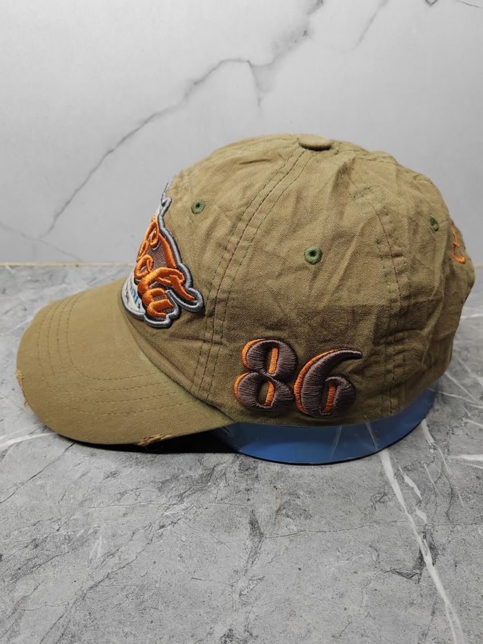 Coca Cola Vintage Coca Cola Distressed Style Cap Hat Size ONE SIZE - 4 Thumbnail