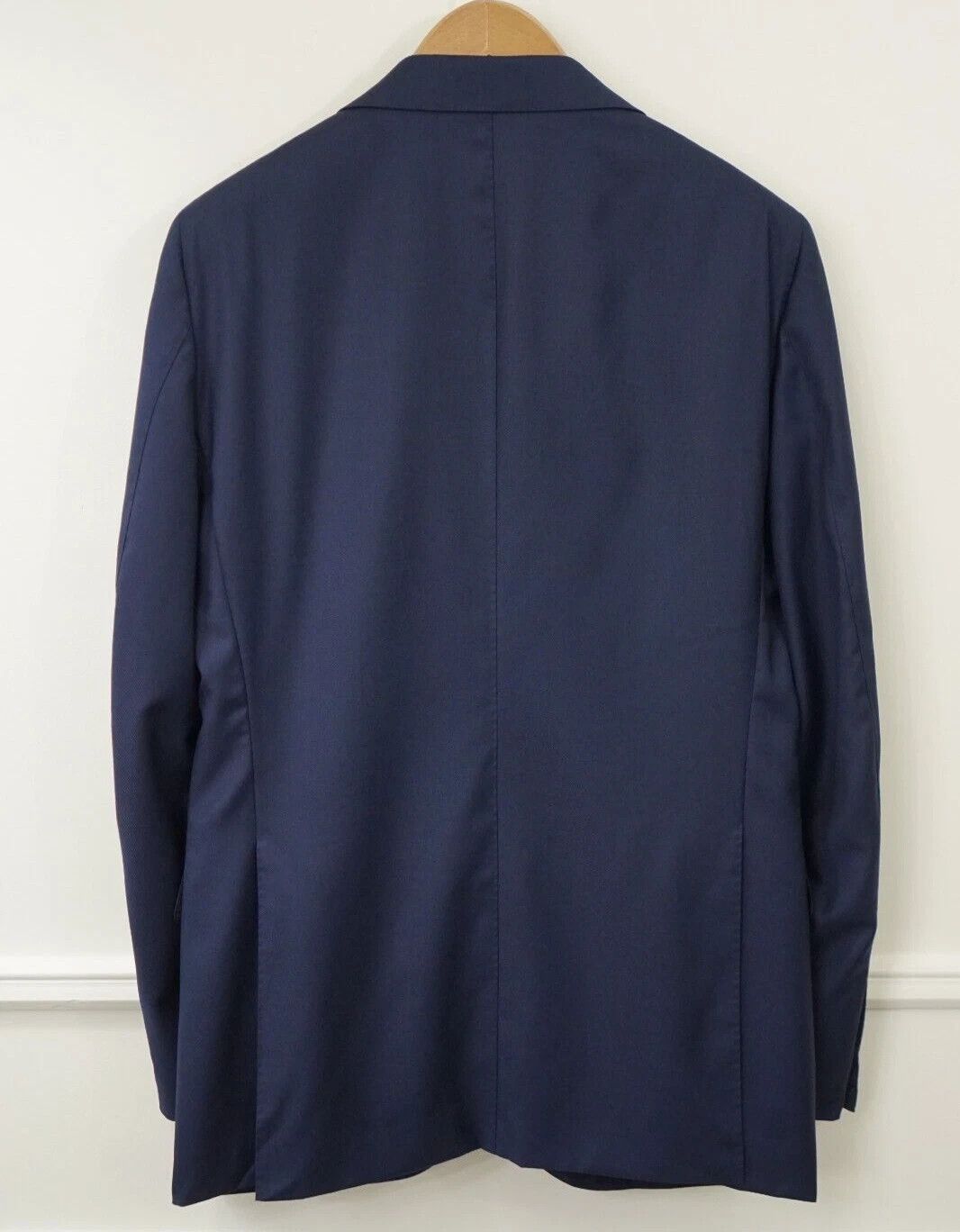 Suitsupply Men Suitsupply Blazer La Spalla Navy Blue Super 110's US46L Size 46L - 2 Thumbnail