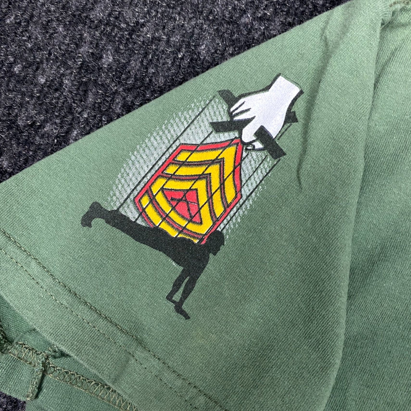 Gildan VINTAGE Officer Candidate School We Have the Watch 11-07 T Shirt L Green USN Size US L / EU 52-54 / 3 - 6 Thumbnail