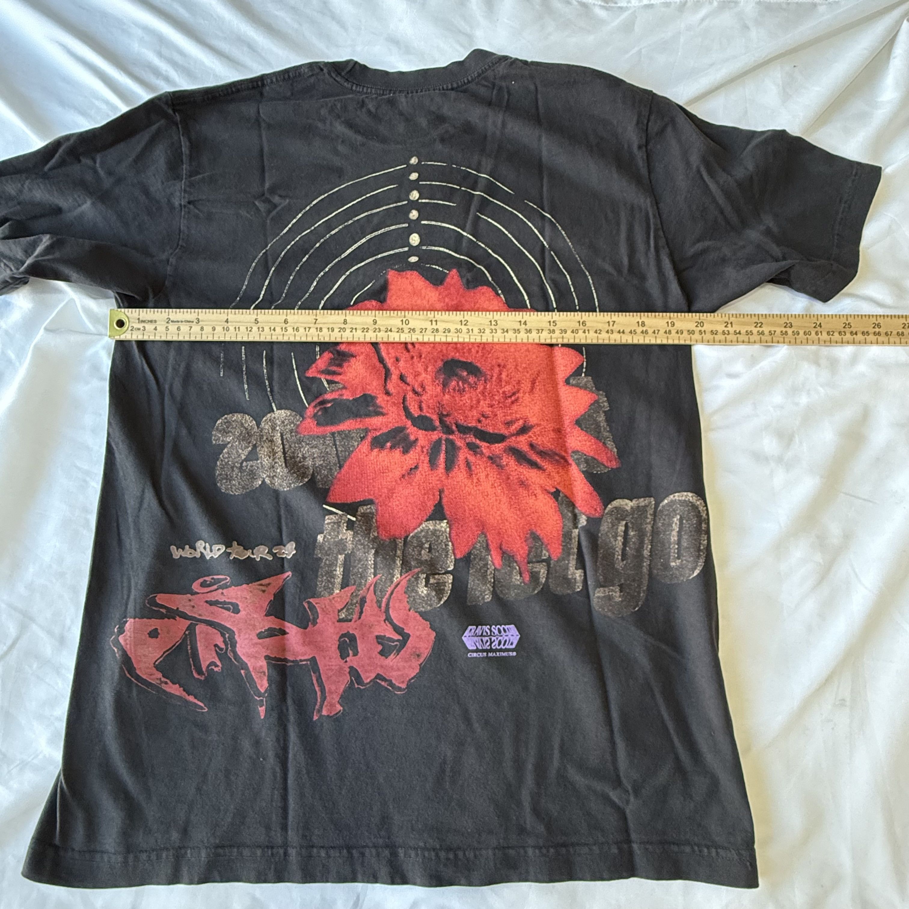 Travis Scott Travis Scott Utopia Echoes Circus Maximus Tour Tee Size US M / EU 48-50 / 2 - 6 Thumbnail