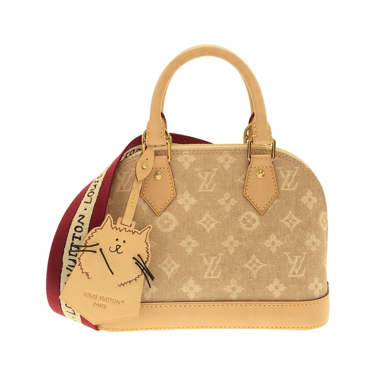 Louis Vuitton Louis Vuitton Louis Vuitton Alma BB Handbag Textile Handbag M25728 DUTY FREE for USA Size ONE SIZE - 1 Thumbnail