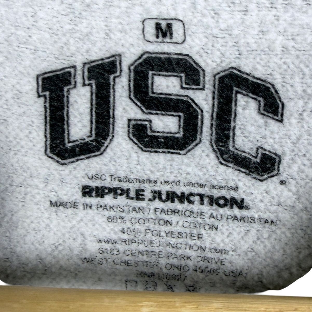 Ripple Junction Ripple Junction USC Womens Med Gray Retro Graphic Sweatshirt Size M / US 6-8 / IT 42-44 - 6 Thumbnail