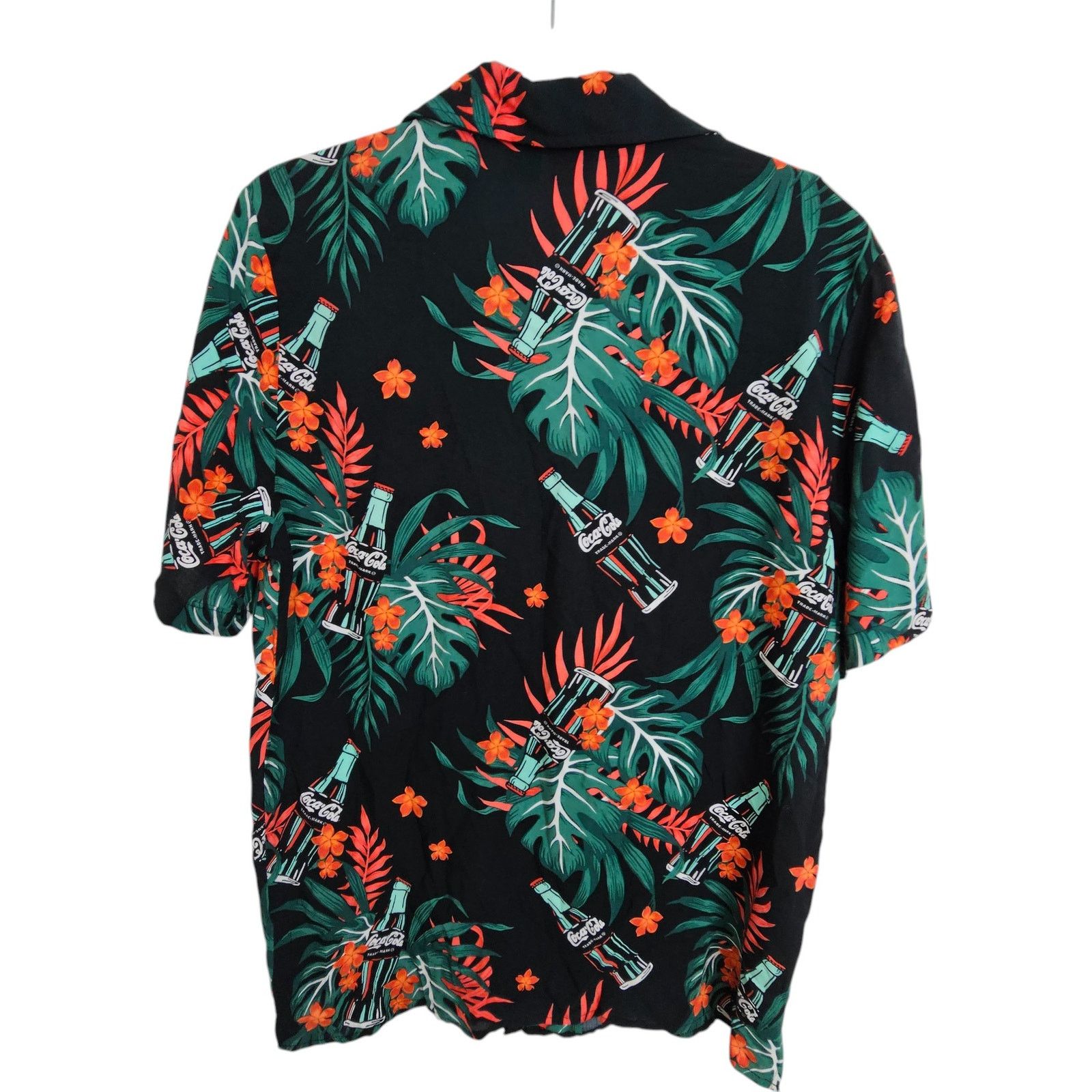 Coca Cola Coca Cola Mens Floral Shirt Hawaiian Sz S All Over Print Size S / US 4 / IT 40 - 9 Thumbnail