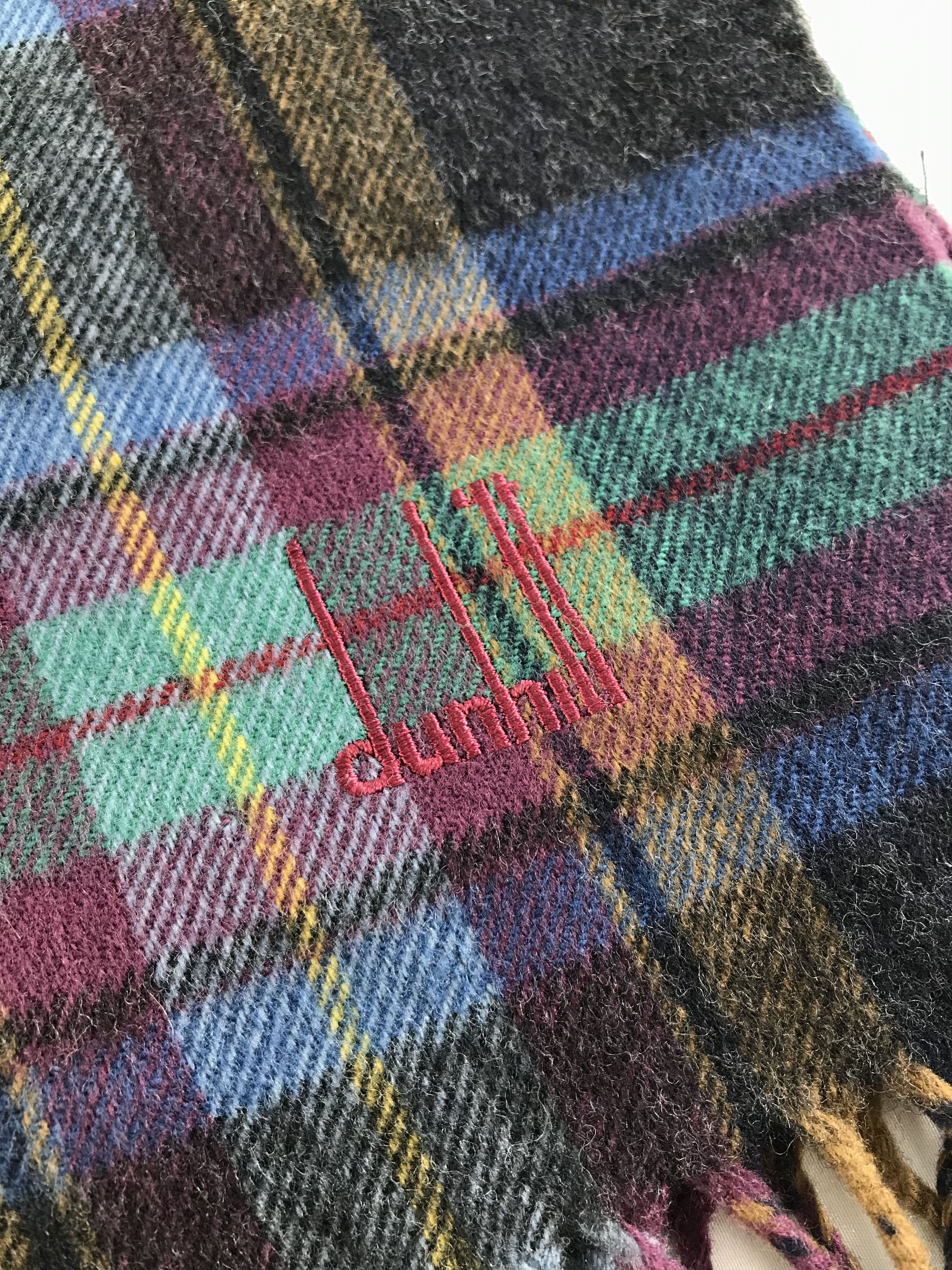 Alfred Dunhill × Vintage Alfred Dunhill Scarf / Muffler / Neckwear - WW2336 Size ONE SIZE - 4 Thumbnail