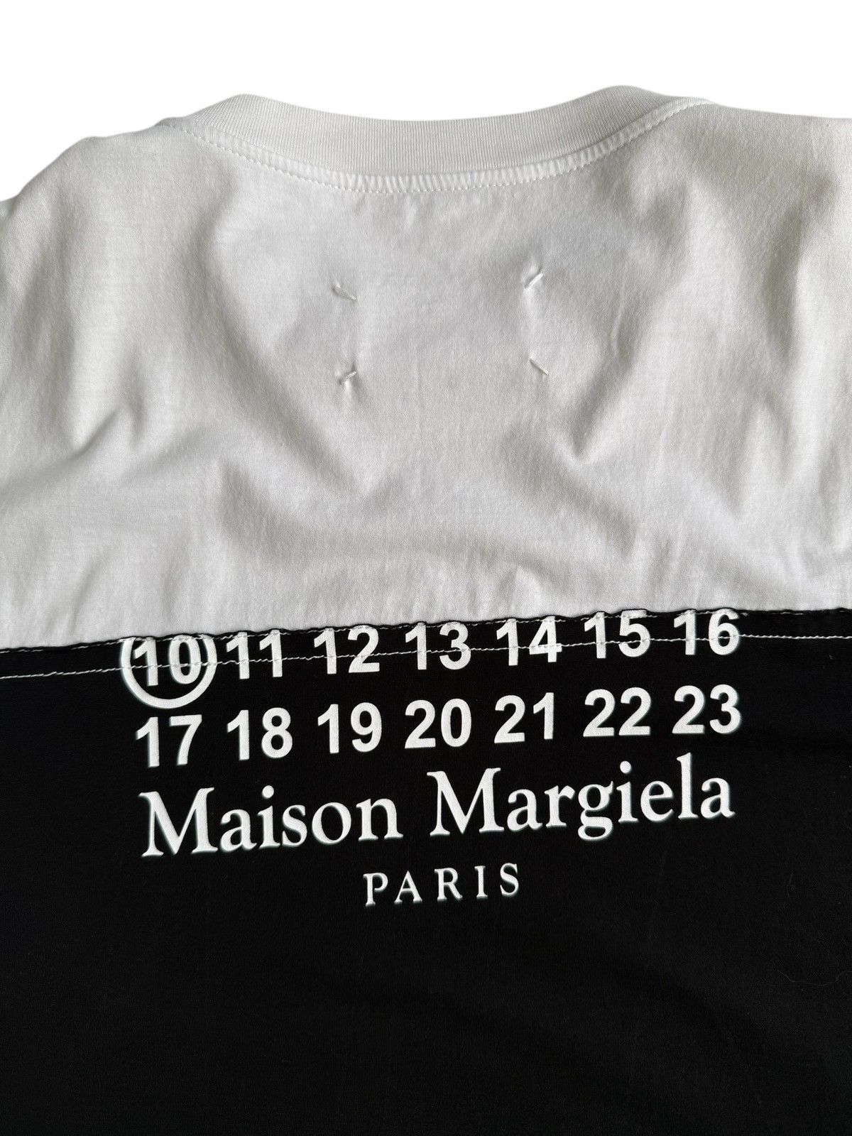 Maison Margiela Maison Margiela Patchwork Logo Tee Size US L / EU 52-54 / 3 - 4 Thumbnail