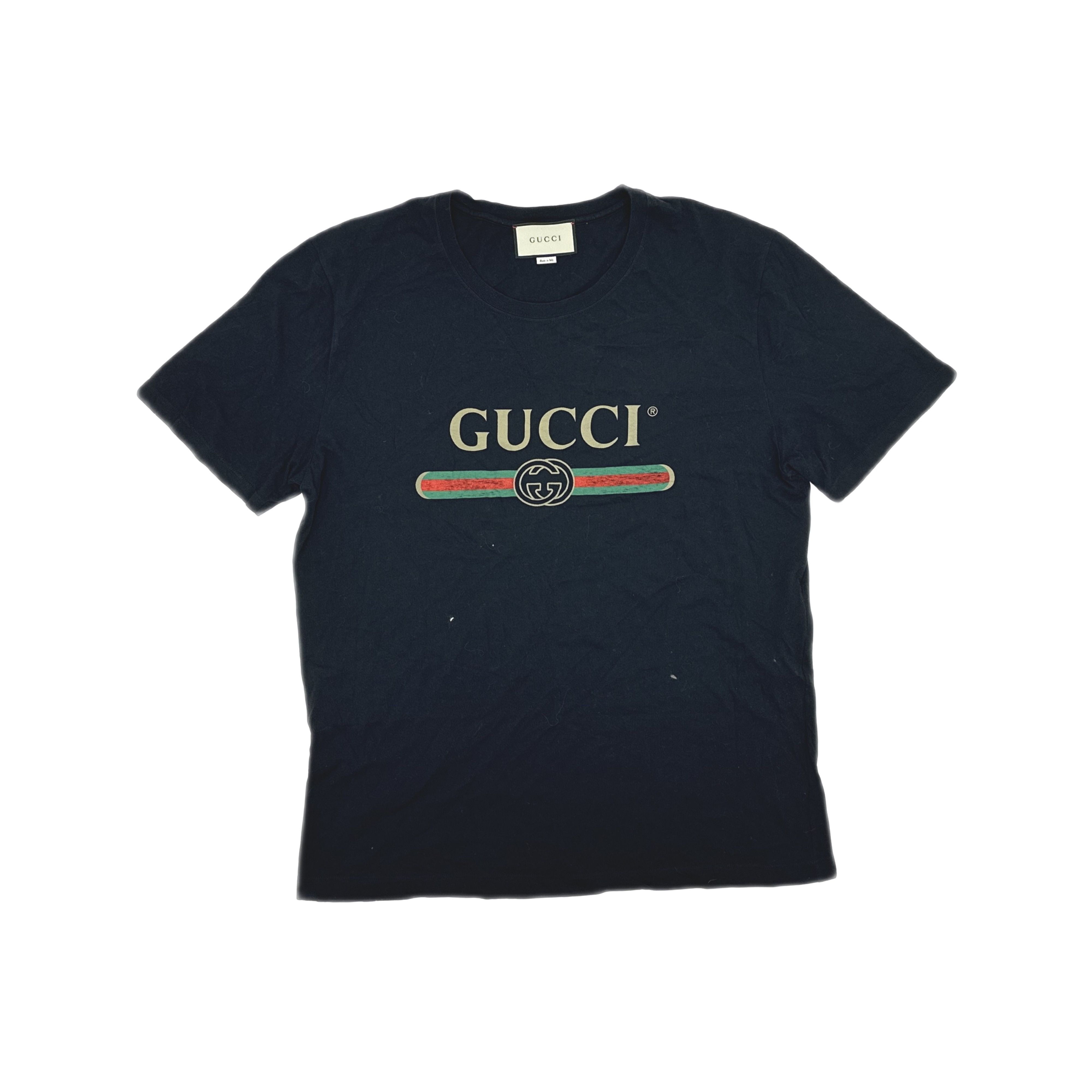 Gucci Gucci Logo Belt Print T-Shirt XXL Size US XXL / EU 58 / 5 - 1 Thumbnail