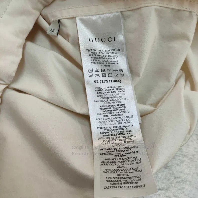 Gucci Gucci Canvas half-zipper pullover sweatshirt Size US L / EU 52-54 / 3 - 5 Thumbnail