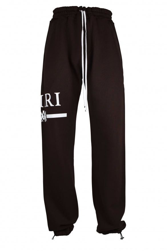 Amiri o1mle0725 MA Bar Sweatpants & Joggers in Brown Size US 36 / EU 52 - 1 Thumbnail