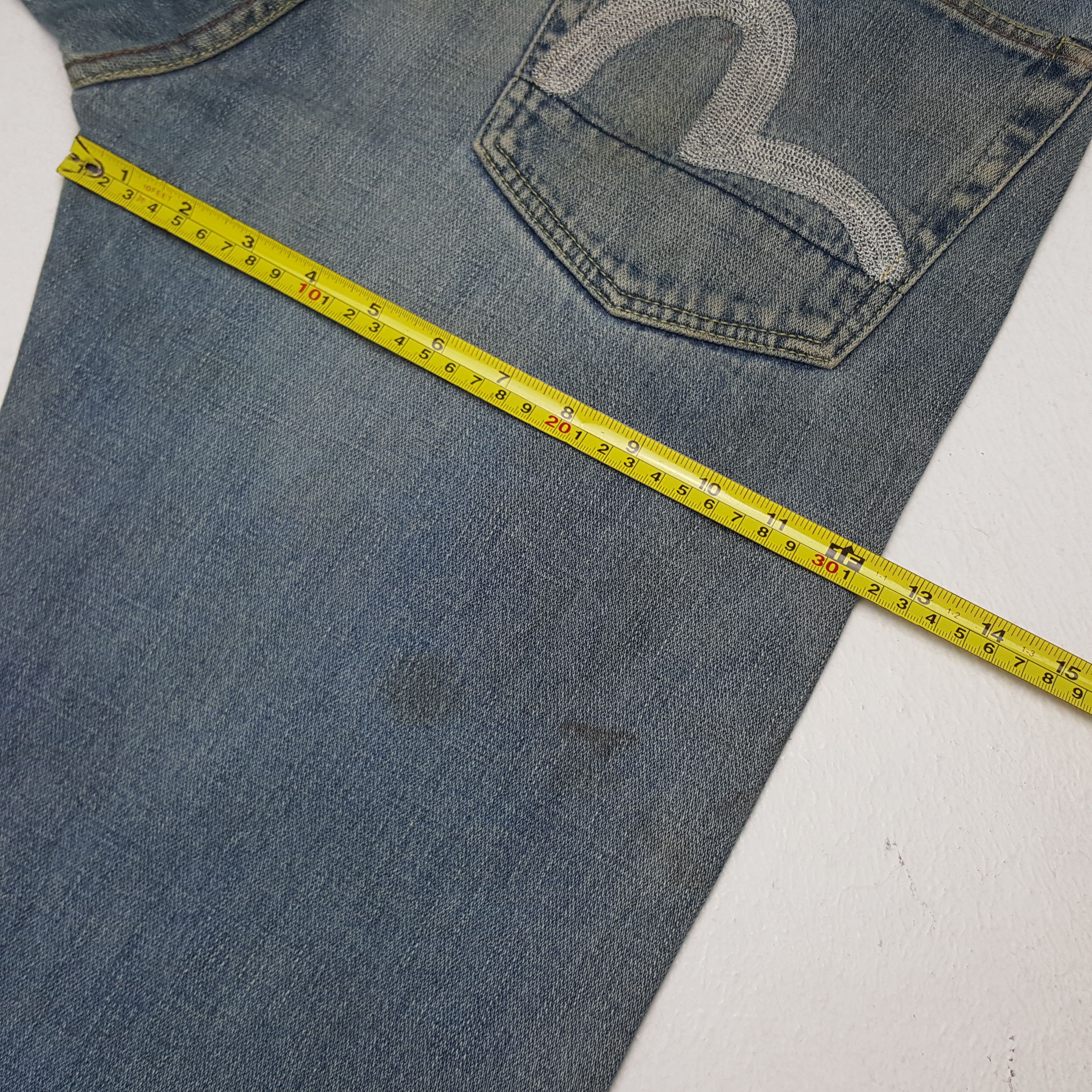 Evisu × Japanese Brand Vintage Evisu Japanese Brand Custom Art Daicock Denim Jeans Size US 30 / EU 46 - 10 Thumbnail