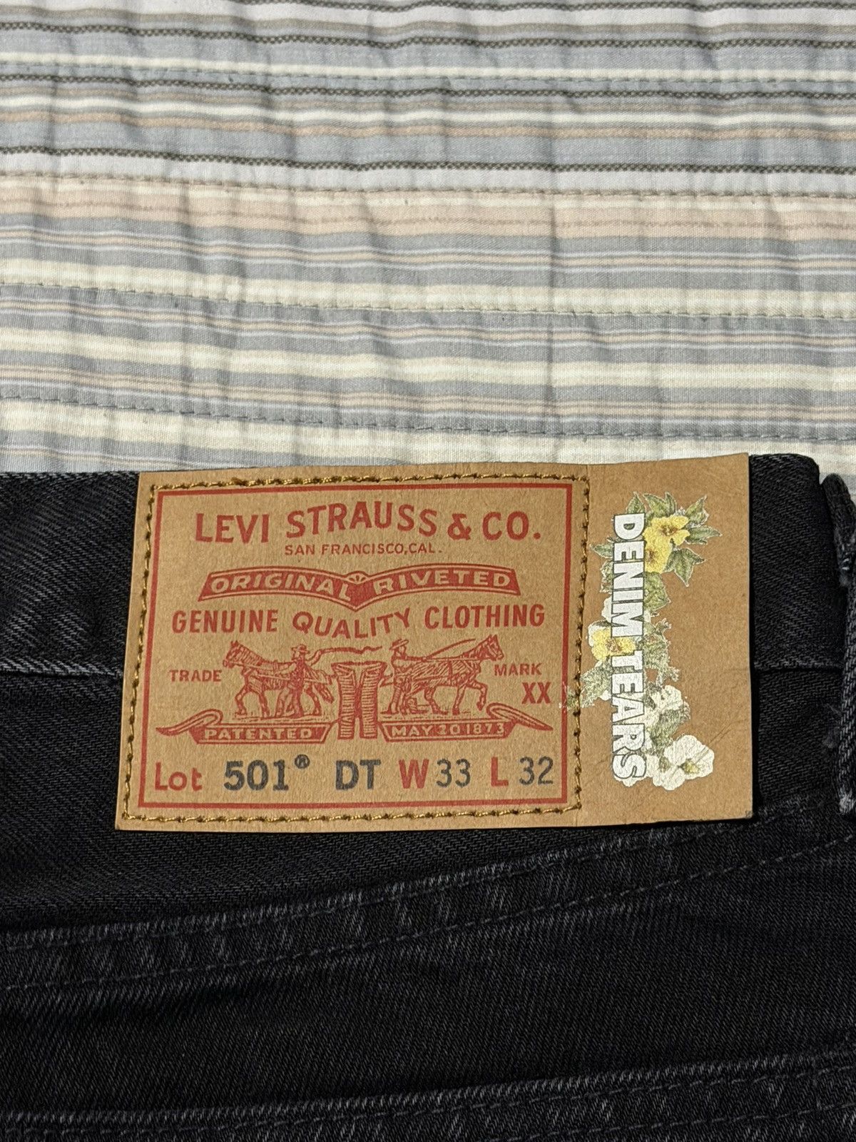 DENIM TEARS Denim Tears x Levis Size US 33 - 4 Thumbnail