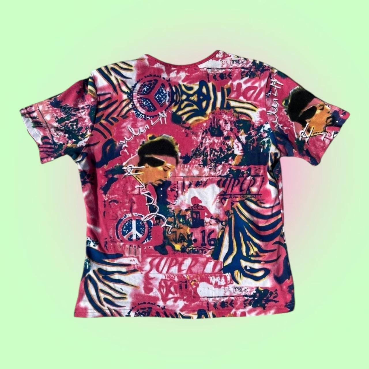Cop Copine × Vintage Pink Cop Copine Graphic Top Size M / US 6-8 / IT 42-44 - 2 Thumbnail