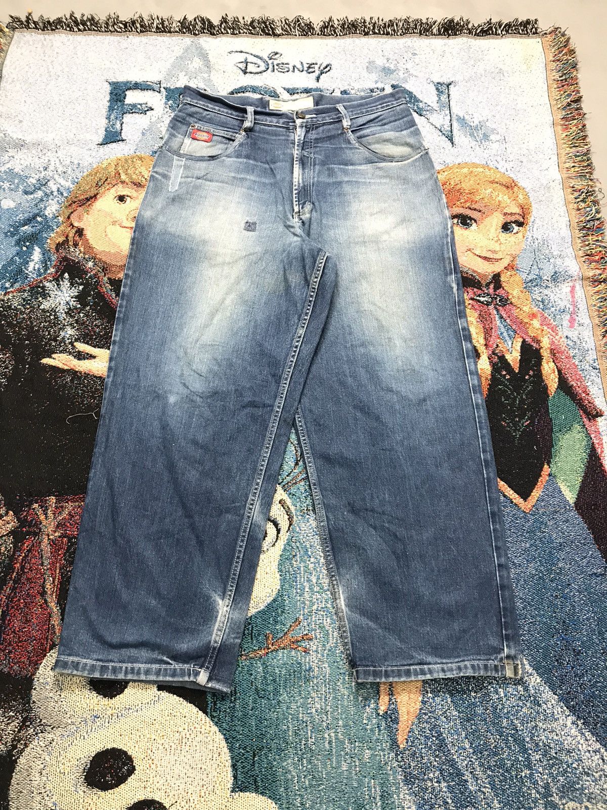 Vintage dickies big daddy embroidered denim