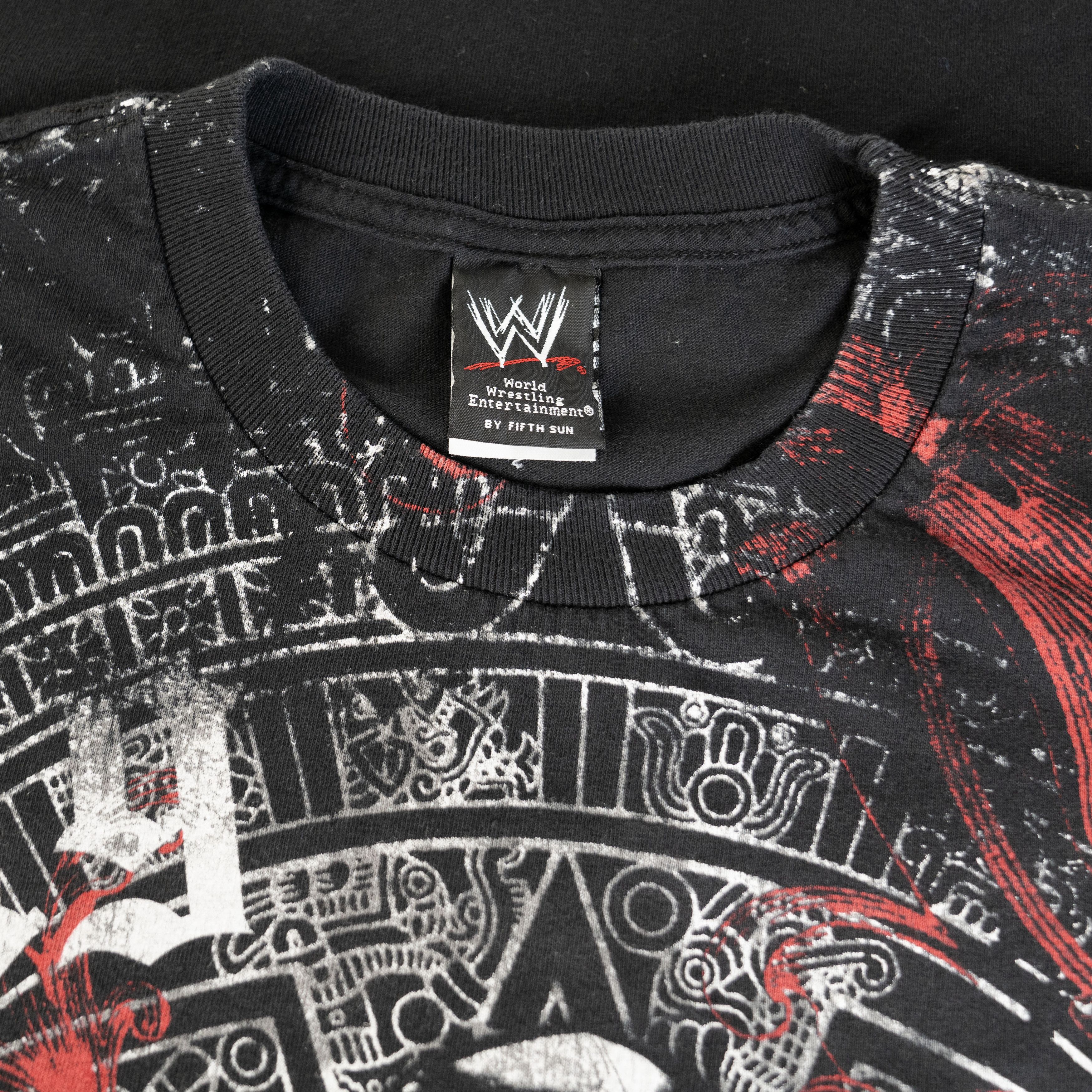 WWE Vintage 2010 Rey Mysterio AOP All Over Print WWE Tee Shirt Size US L / EU 52-54 / 3 - 3 Thumbnail