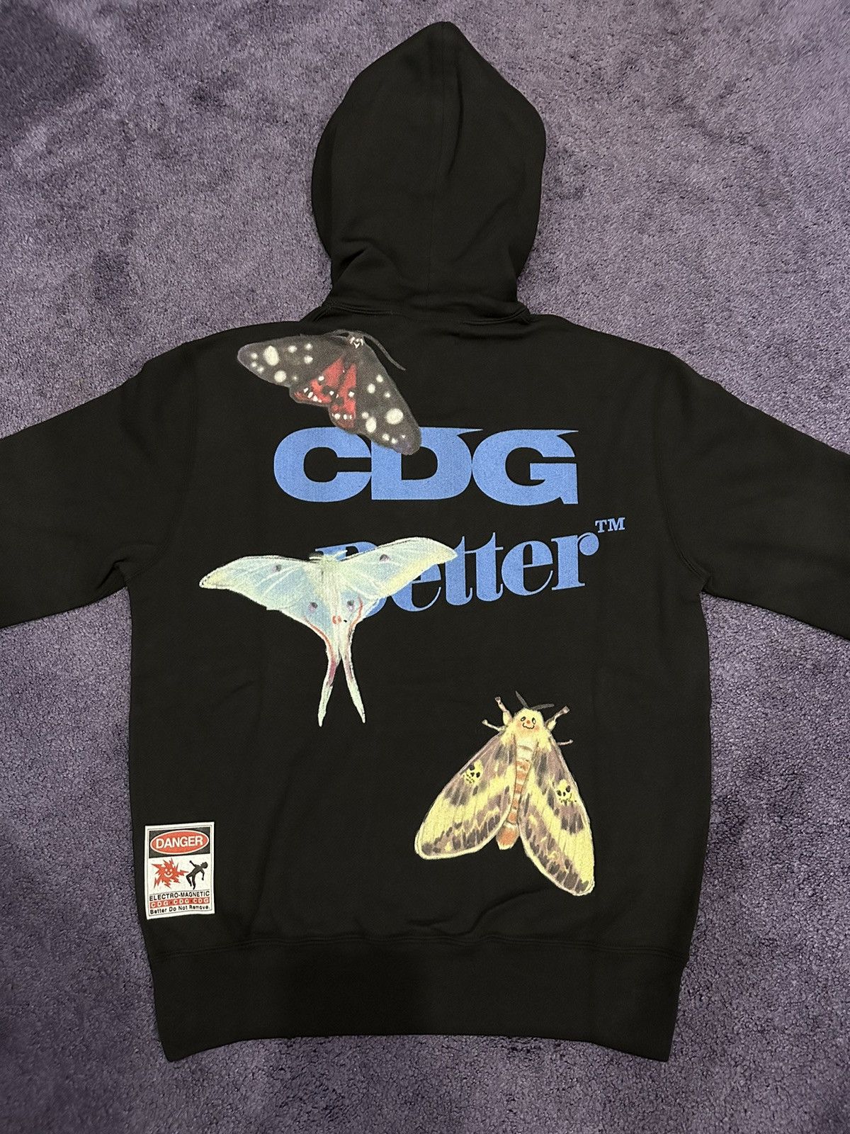 CDG by Comme des Garcons CDG x Better Butterfly Hoodie Size US S / EU 44-46 / 1 - 4 Thumbnail