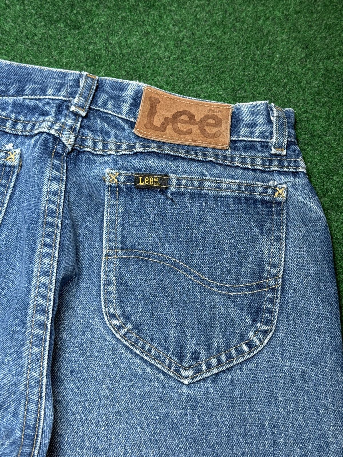 Lee × Vintage Vtg 90s Lee Riders Womens 14 28x32 Medium Wash Mom Jeans Size 36" / US 14 / IT 50 - 4 Thumbnail