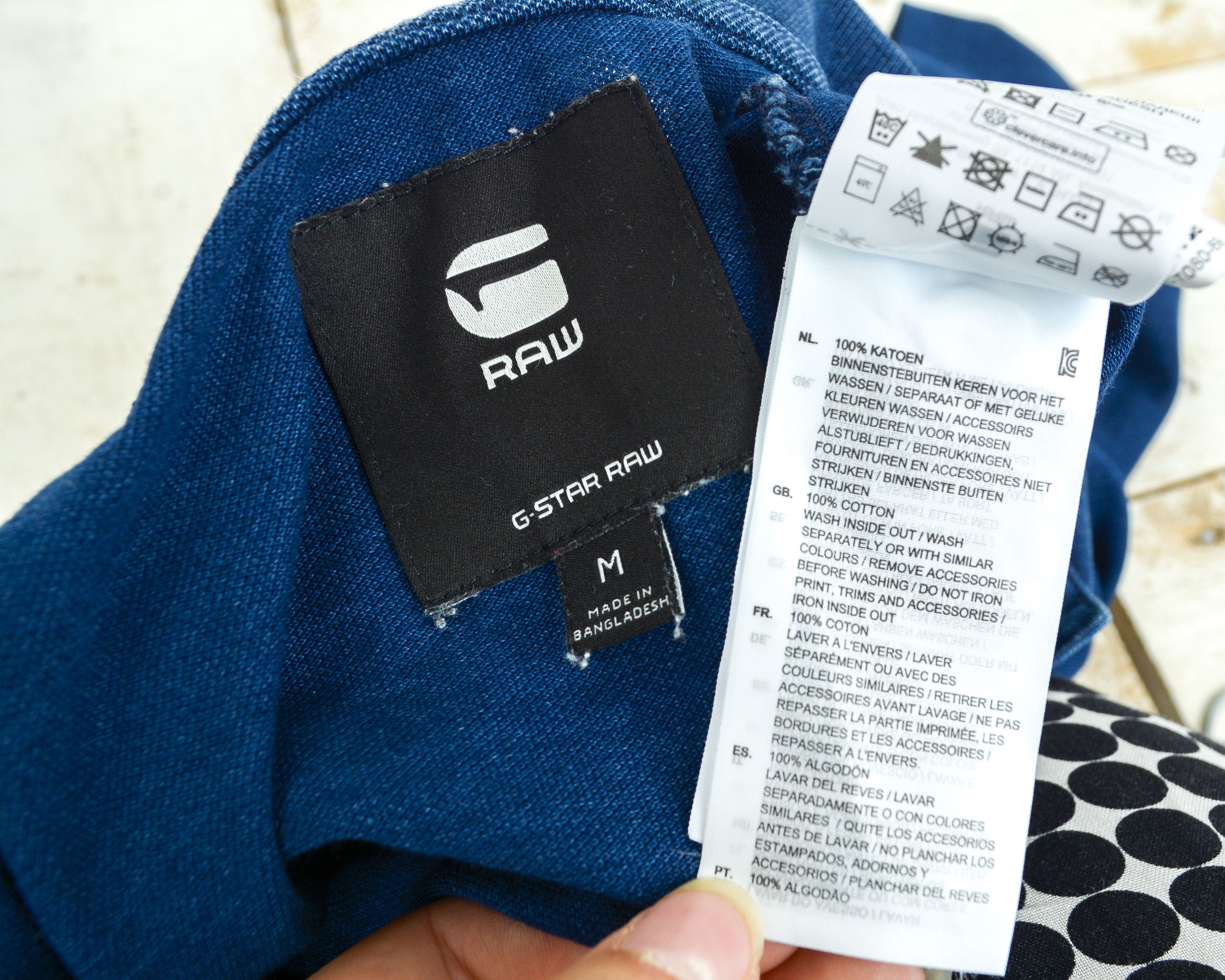 G-Star G STAR RAW Starkon Polo T Shirt Sweatshirt long Sleeve Blue Size US M / EU 48-50 / 2 - 5 Thumbnail