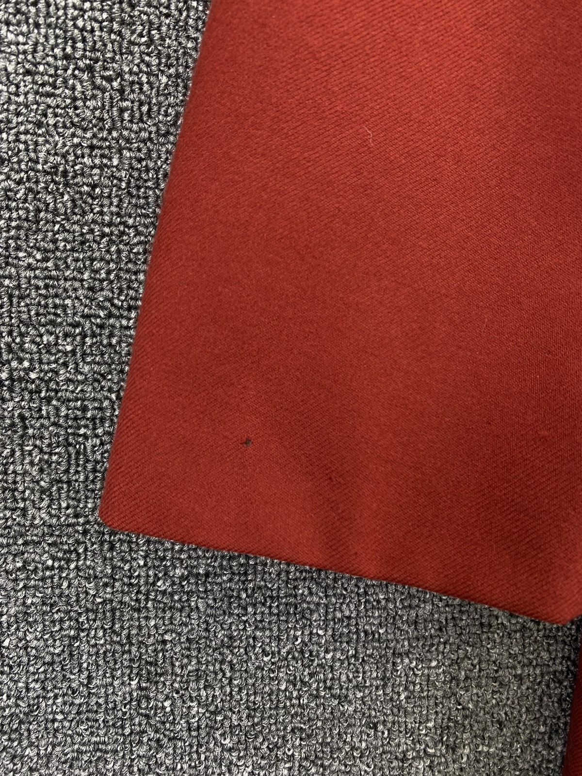 Burberry Vintage Burberry Rare Red Wool Blazer Coat Jacket Size US M / EU 48-50 / 2 - 17 Thumbnail