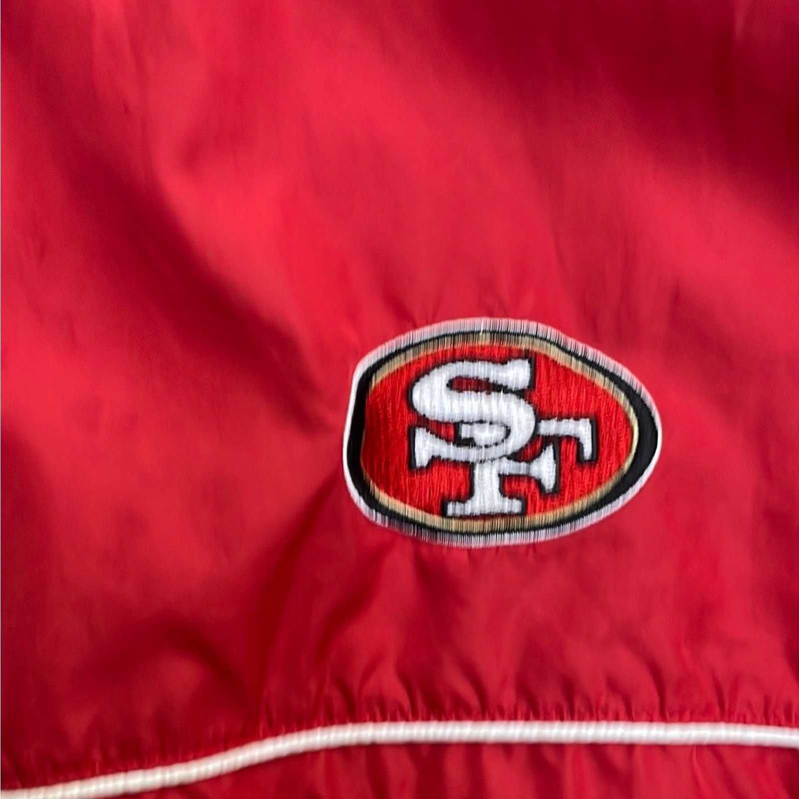 NFL Y2K Sports Illustrated NFL San Francisco 49ers Windbreaker Size US XL / EU 56 / 4 - 2 Thumbnail