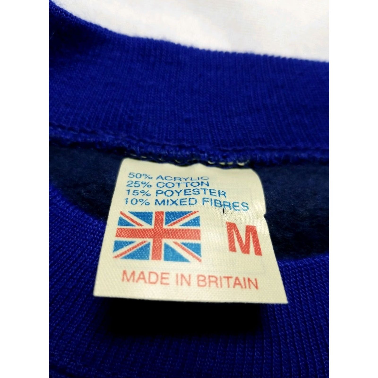 Vintage VINTAGE Hyde Park Branch The Pony Club BLUE SWEATER SHIRT Crew Neck Sweatshirt M Blue Mens Size US M / EU 48-50 / 2 - 3 Thumbnail