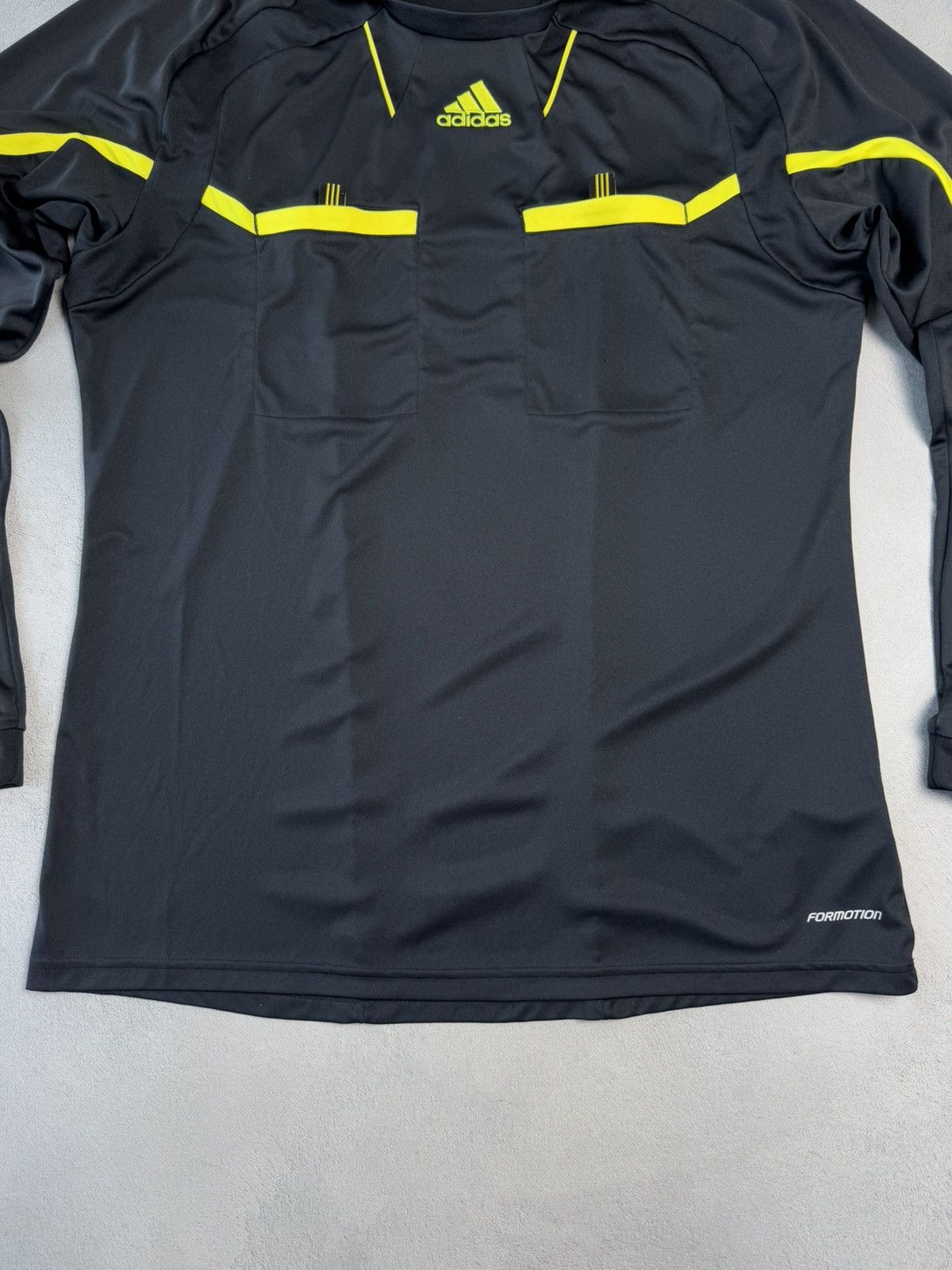 Adidas Referee 2010 Shirt Football Soccer Jersey Adidas Formotion Size US XL / EU 56 / 4 - 4 Thumbnail