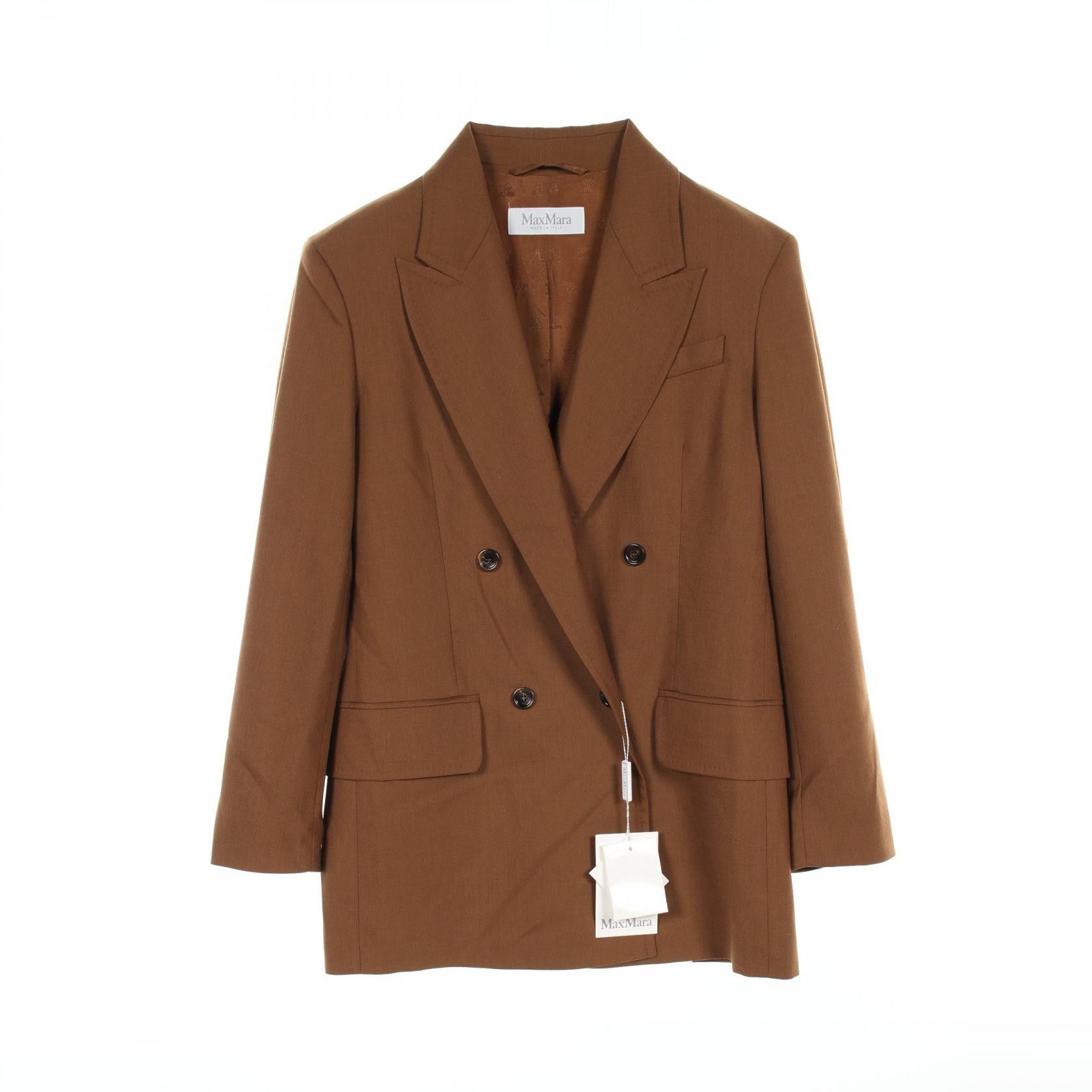 MaxMara Max Mara Palanca Olimpia Wool Silk Mohair Tailored Jacket
