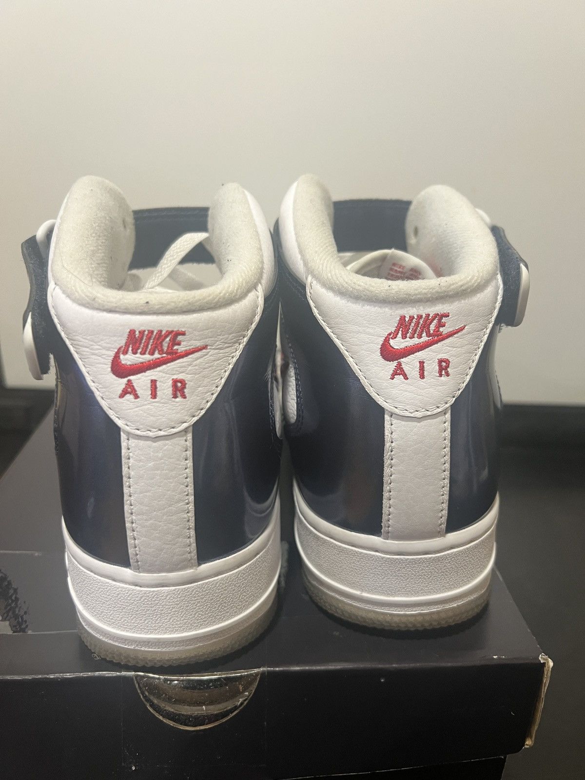 Nike SIZE 9.5 MEN - Nike Air Force 1 QS Mid Independence Day Size US 9.5 / EU 42-43 - 4 Thumbnail