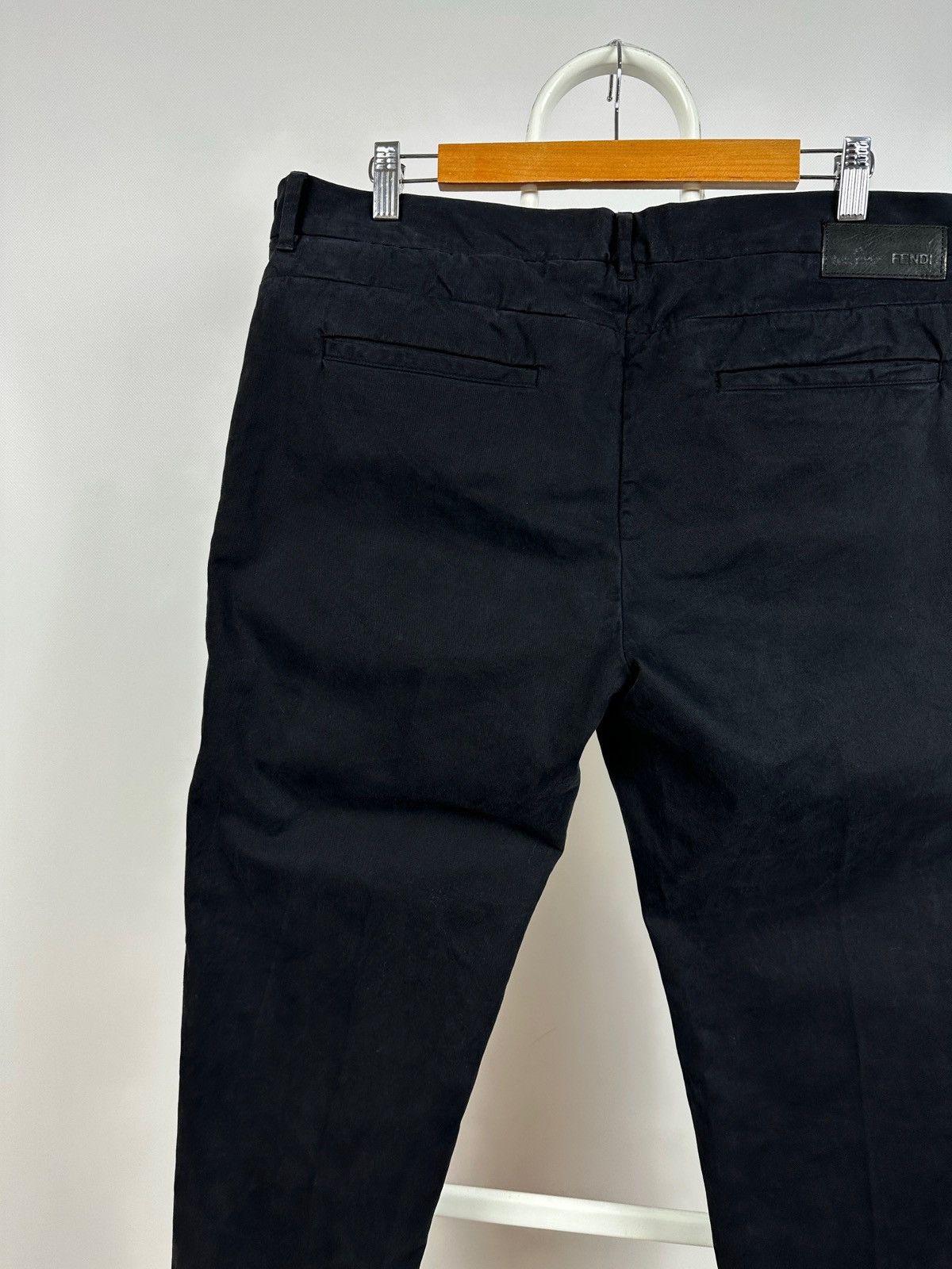 Fendi Fendi Black Trousers Pants Size US 34 / EU 50 - 10 Thumbnail