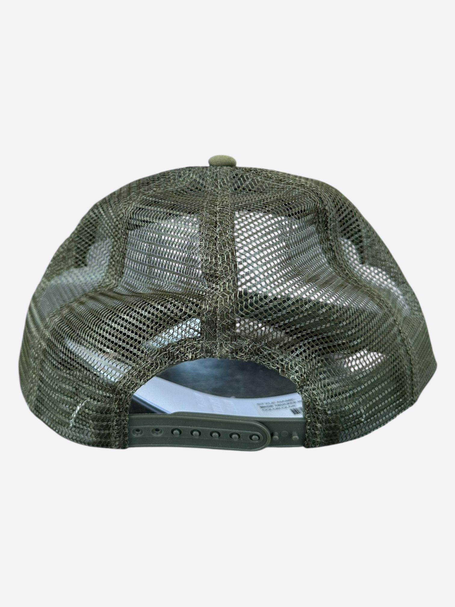 Who Decides War Who Decides War Olive MRDR Embroidered Patch Trucker Hat Size ONE SIZE - 3 Thumbnail