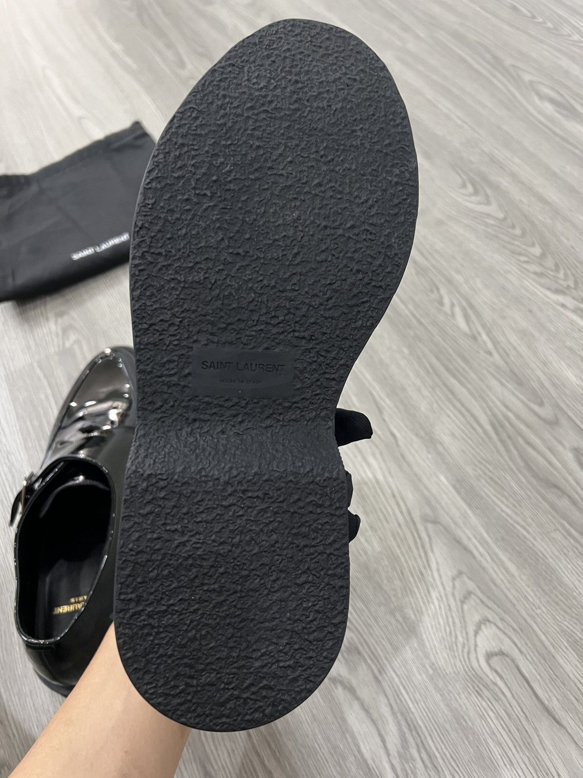 Saint Laurent Paris Saint Laurent Teddy Monkstraps Size US 8 / EU 41 - 9 Thumbnail