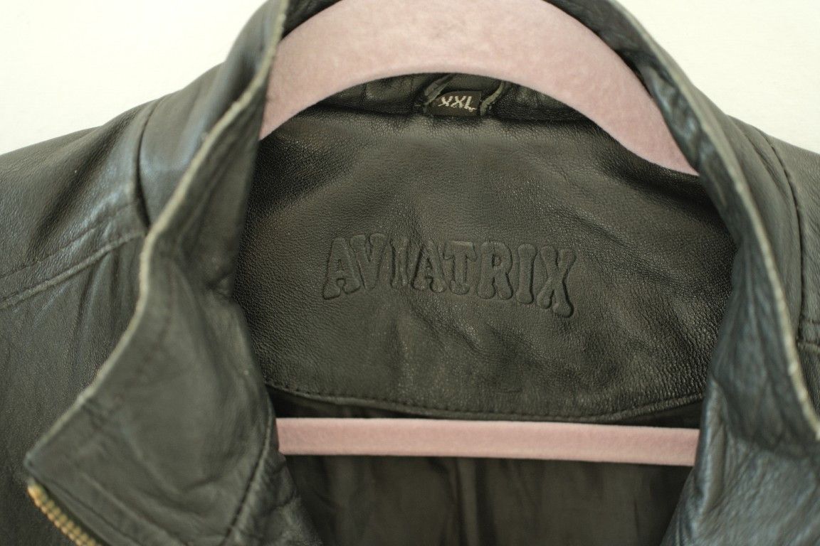 Vintage Vintage Leather Jacket Size US XXL / EU 58 / 5 - 3 Thumbnail