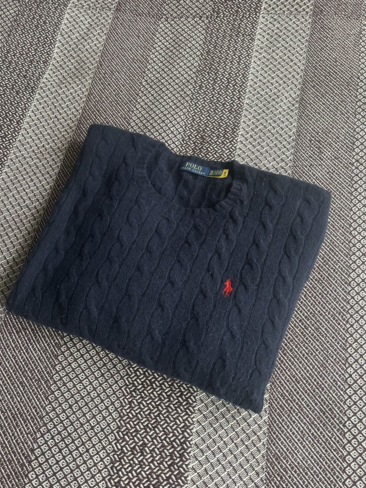 Polo Ralph Lauren Polo Ralph Lauren Cable Knitted Sweater Streetwear Style XXL Size US XXL / EU 58 / 5 - 10 Thumbnail