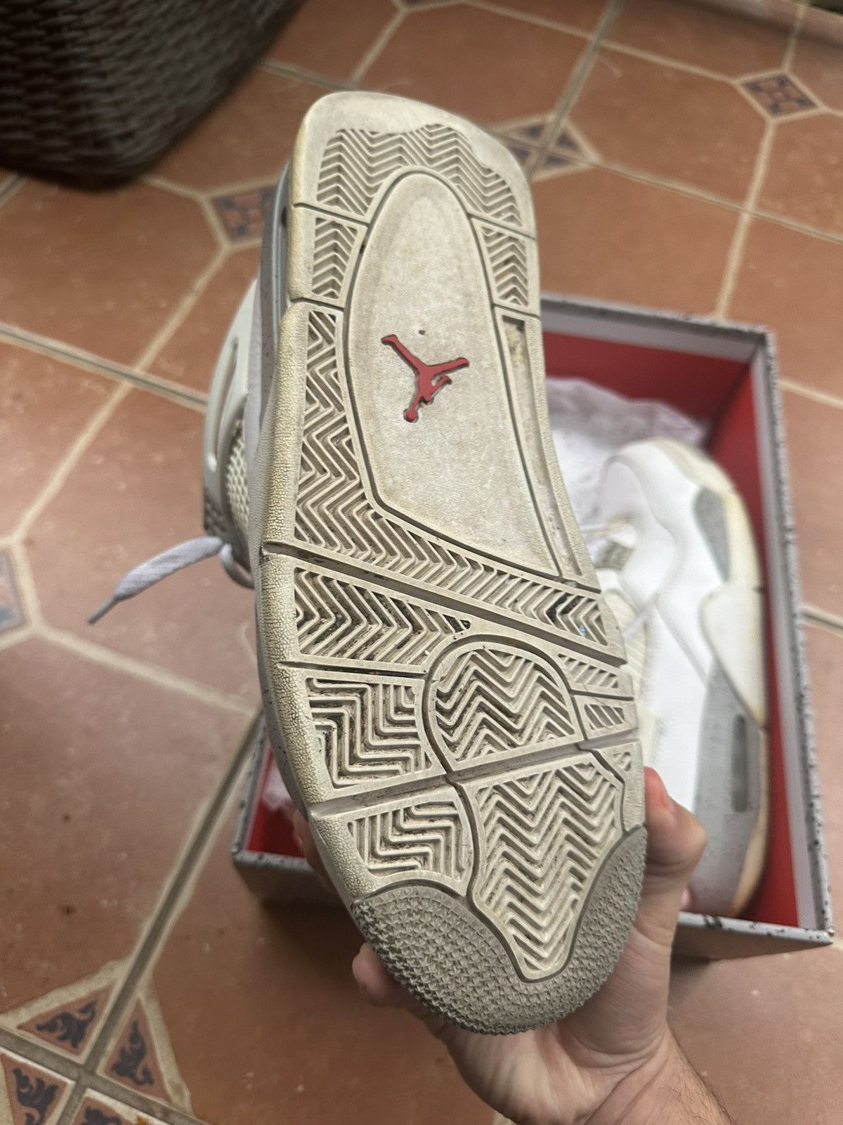Jordan Brand × Nike Jordan 4 White Oreo Size 10 Size US 10 / EU 43 - 8 Thumbnail
