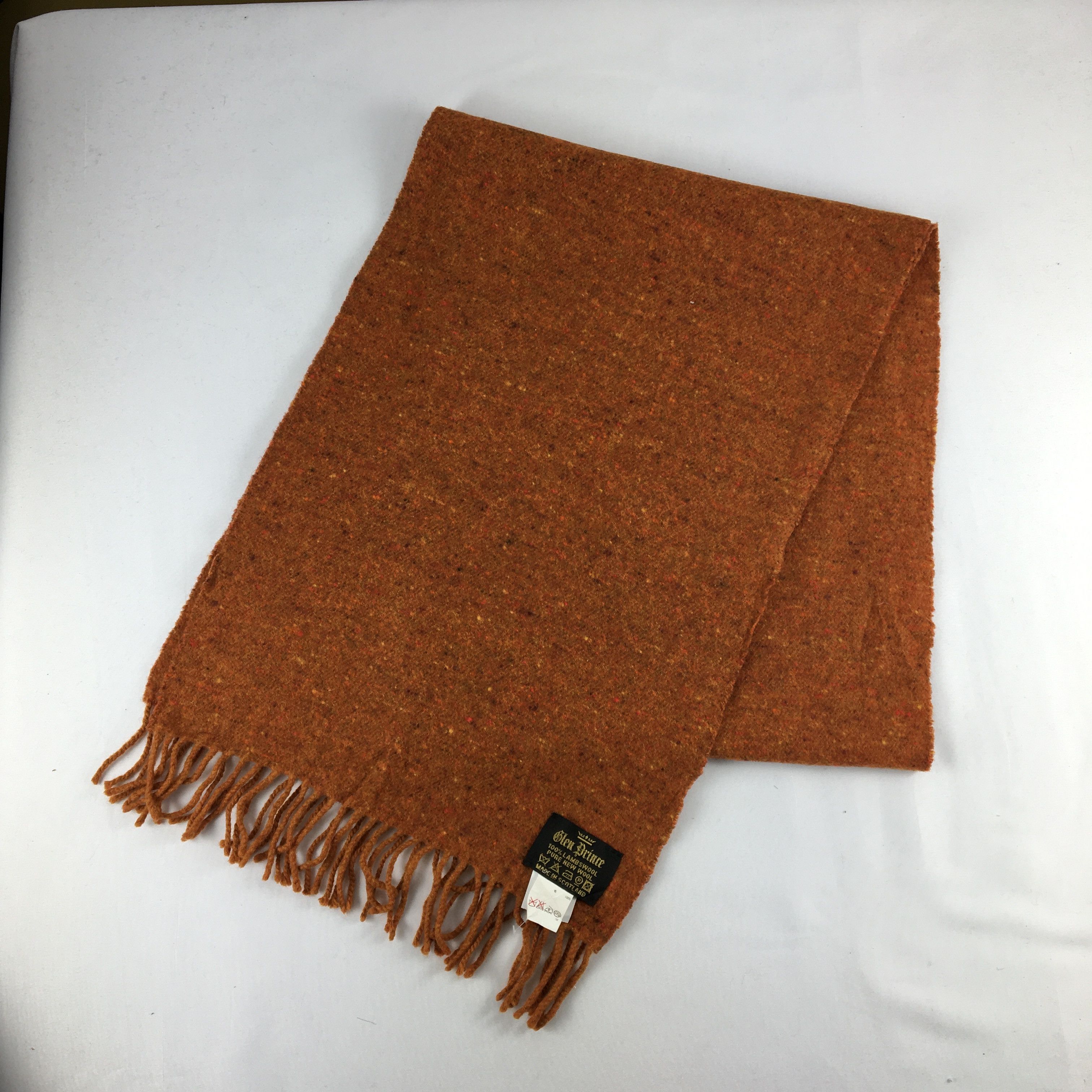 Vintage Vintage Glen Prince Scarf Muffler Wool Cashmere Scarves Size ONE SIZE - 3 Thumbnail