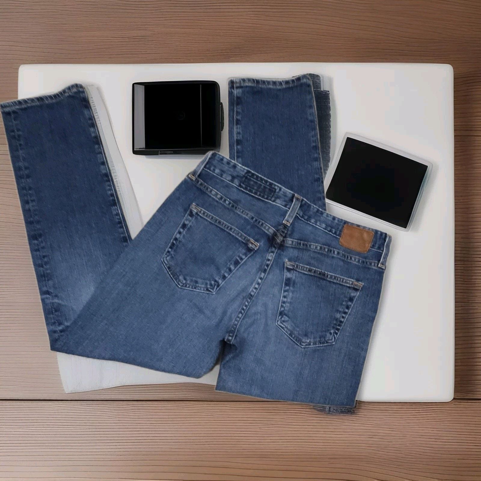 AG Adriano Goldschmied AG ED The Ex-Boyfriend Slim Slouchy In 10 Years Alliance Size 27" / US 4 / IT 40 - 5 Thumbnail