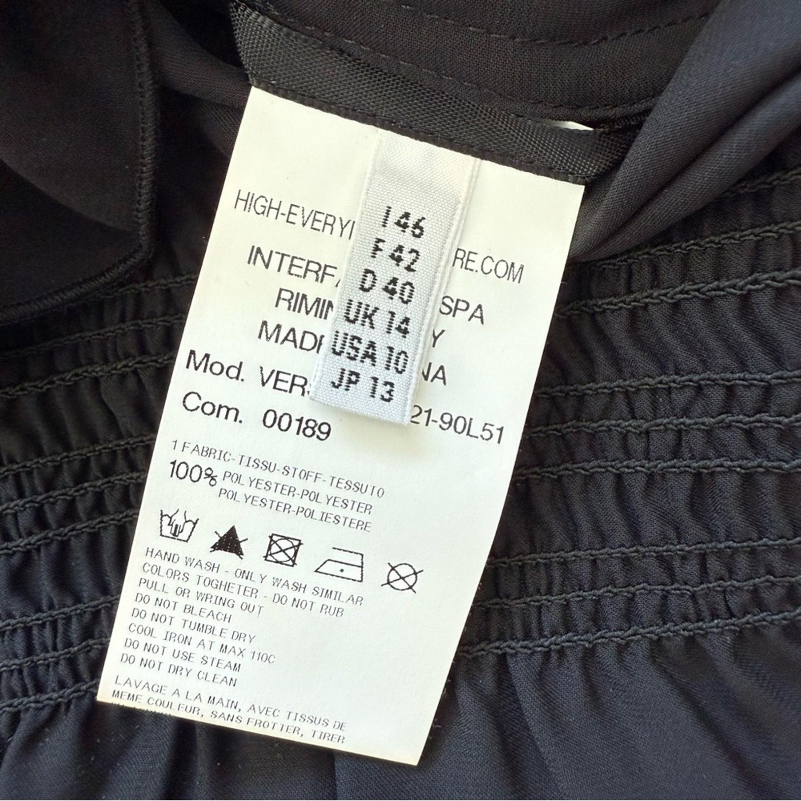 Other NWT!!! High Tech women blouse size 10 US Retail 440$ Size L / US 10 / IT 46 - 5 Thumbnail