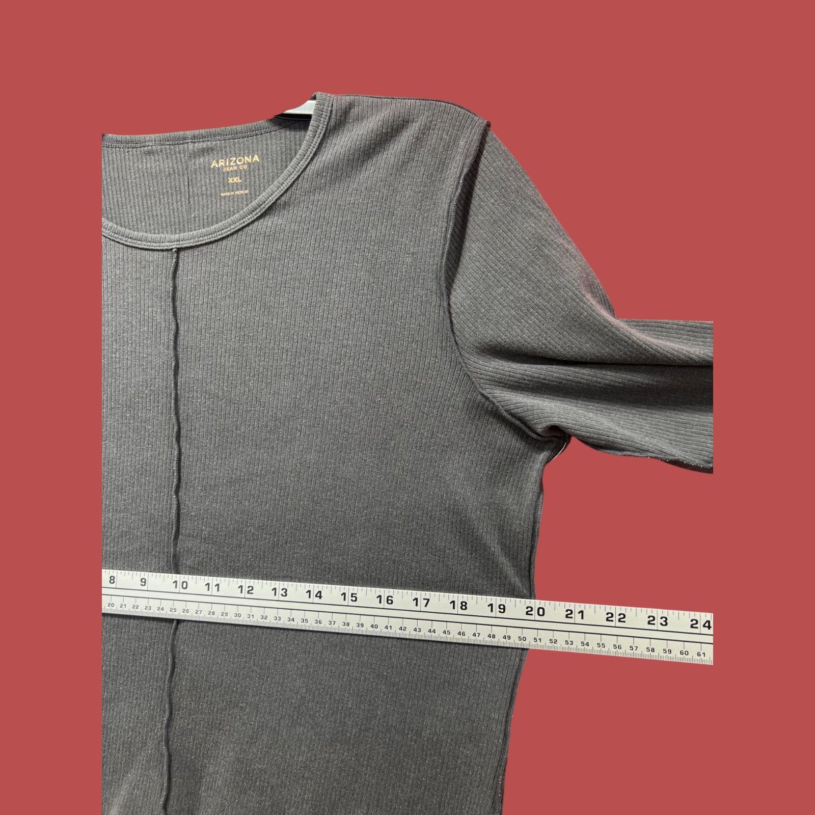 Arizona Jean Co. Arizona - Women's Long Sleeve Round Neck Pullover T-Shirt - Size XXL / US 16-18 / IT 52-54 - 4 Thumbnail
