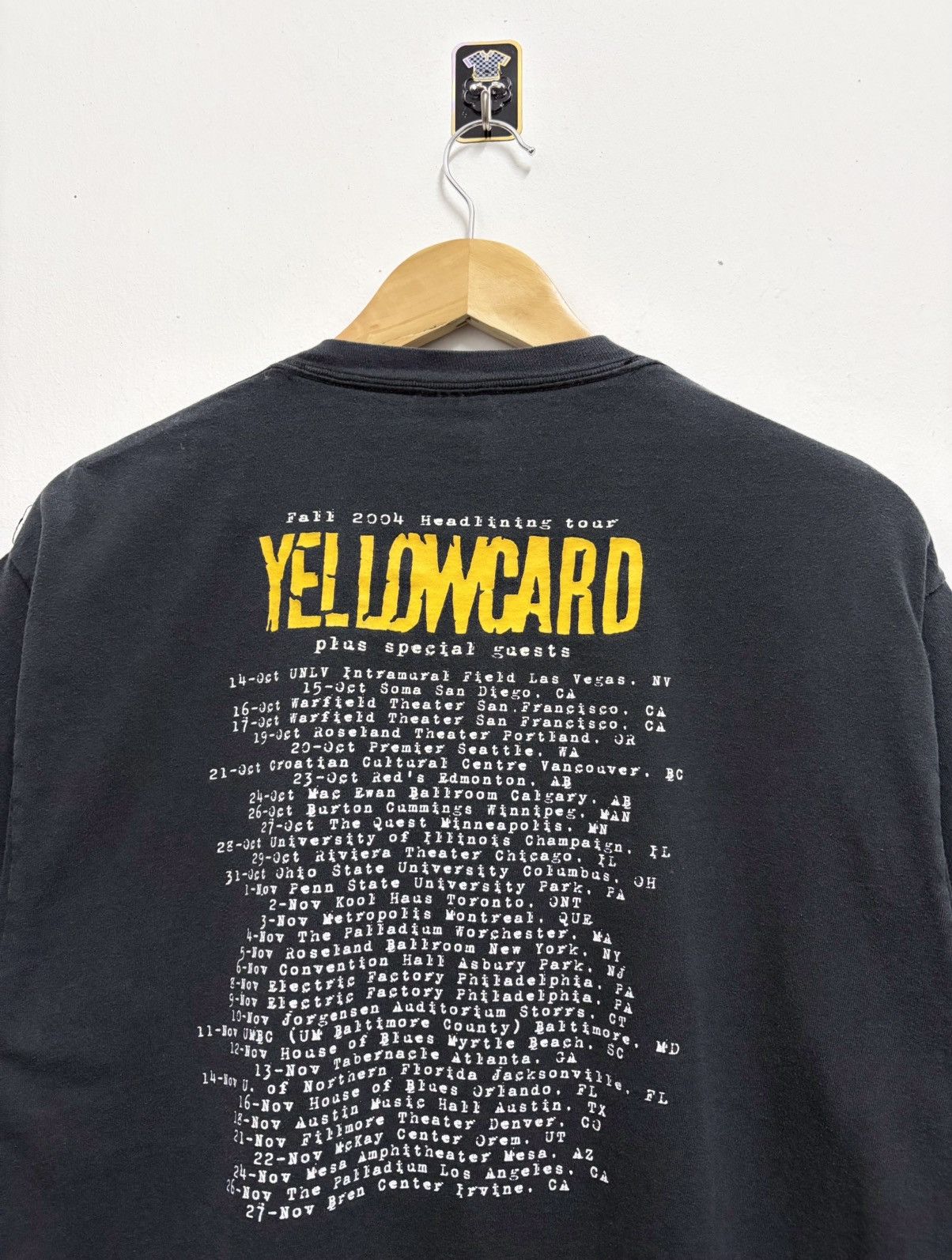 Band Tees 2000's YellowCard Rock Band " Ticket Concert " T-Shirt Size US M / EU 48-50 / 2 - 4 Thumbnail