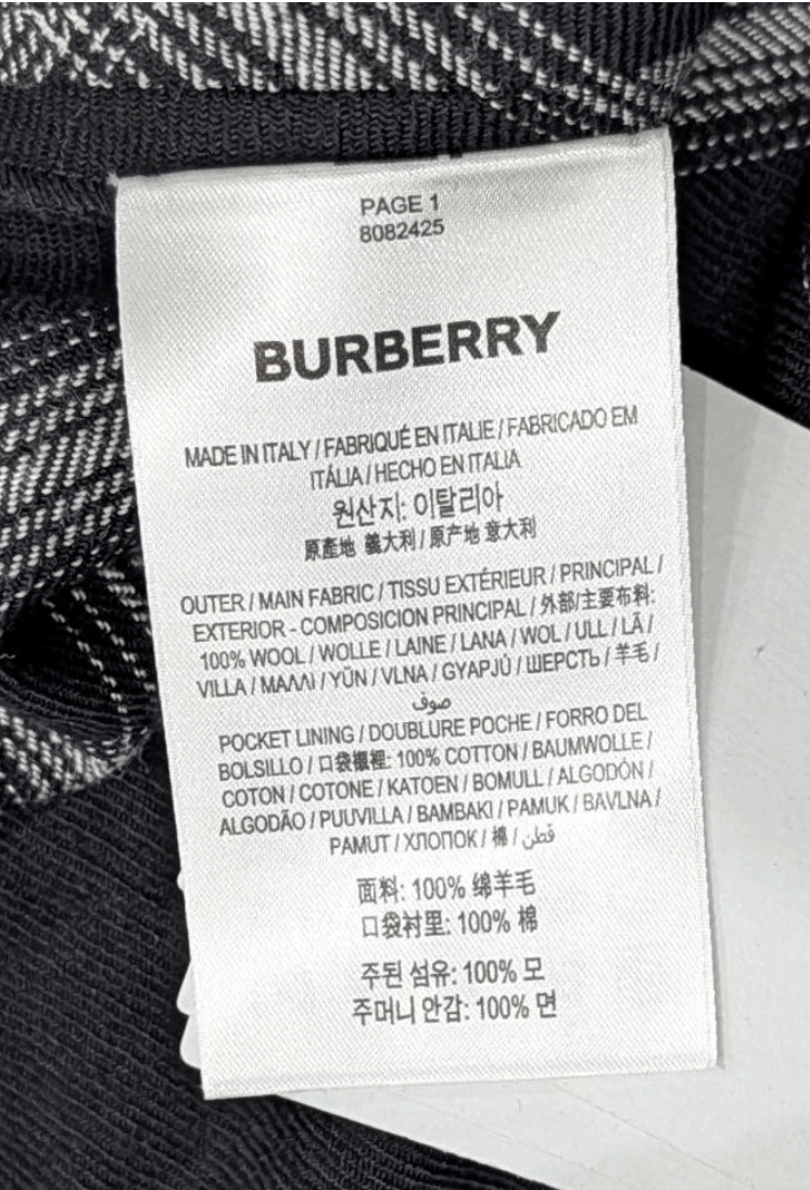 Burberry Burberry Relaxed Fit Wool Trousers Pants Monochrome XL Size US 36 / EU 52 - 7 Thumbnail