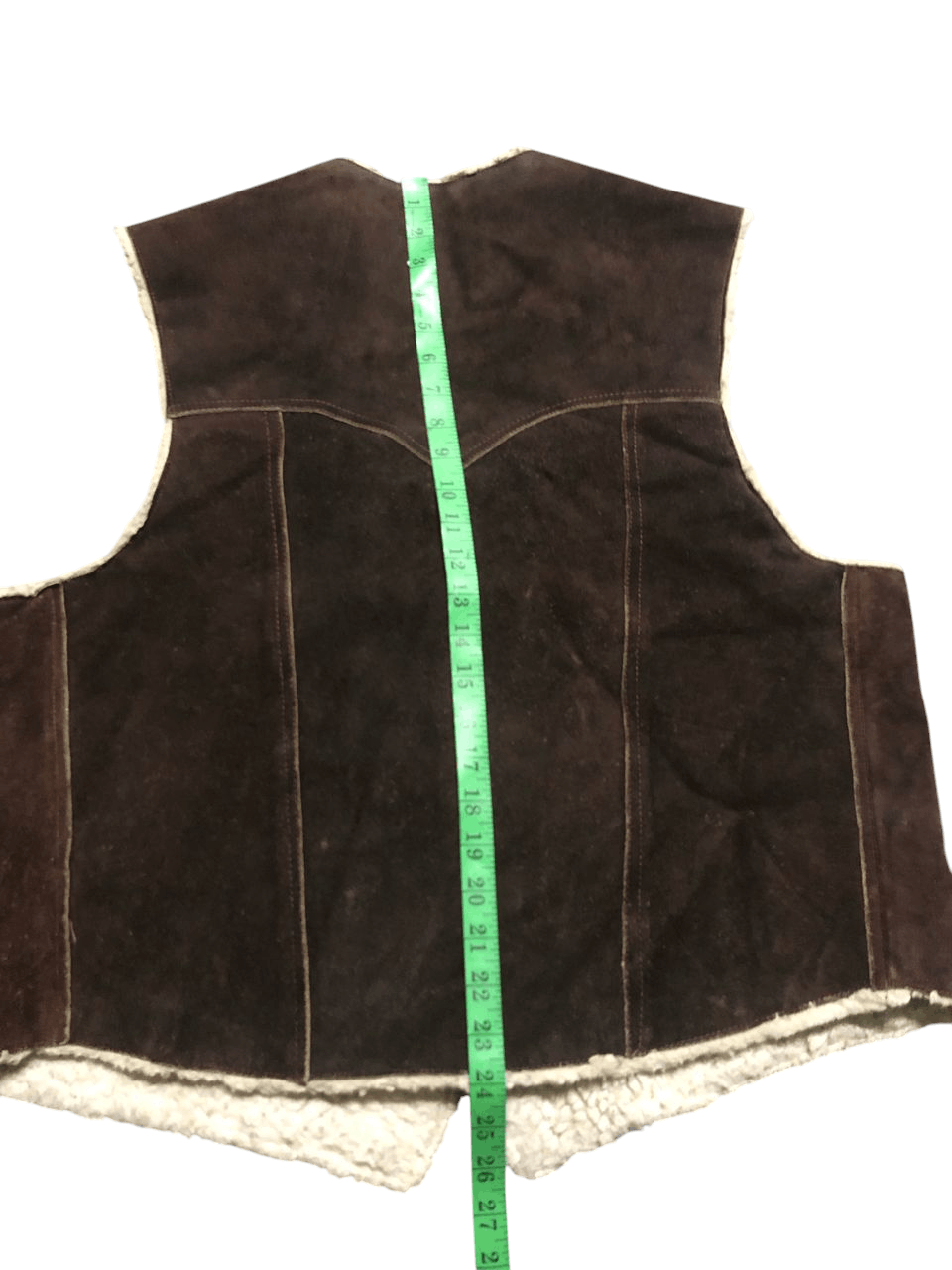 Genuine Leather × Leather × Vintage VINTAGE LEATHER MADE IN MEXICO WESTERN STYLE BROWN VEST Size US M / EU 48-50 / 2 - 17 Thumbnail