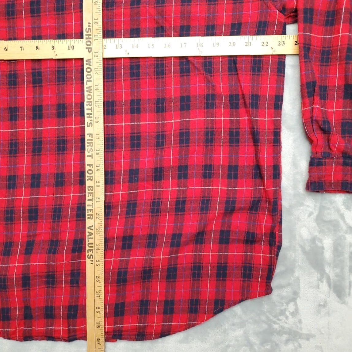 Carhartt VINTAGE Carhartt Shirt Mens L Red Plaid Flannel 100% Cotton Long Sleeve Button-Up Workwear Casual Mens Size US L / EU 52-54 / 3 - 5 Thumbnail