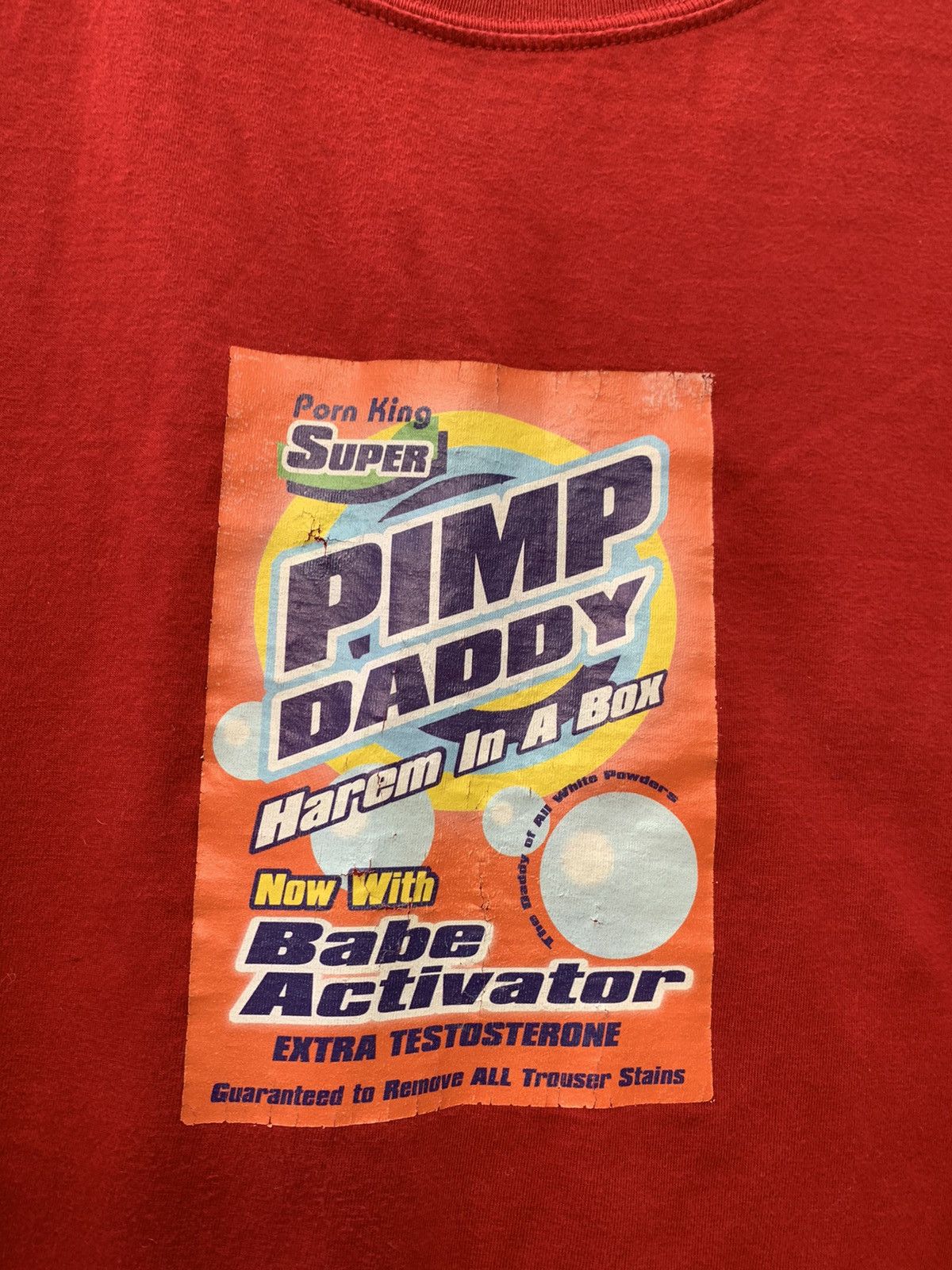 Other Vintage Porn King Pimp Dady Extra Testosterone Tee Y2K Size US XL / EU 56 / 4 - 4 Thumbnail