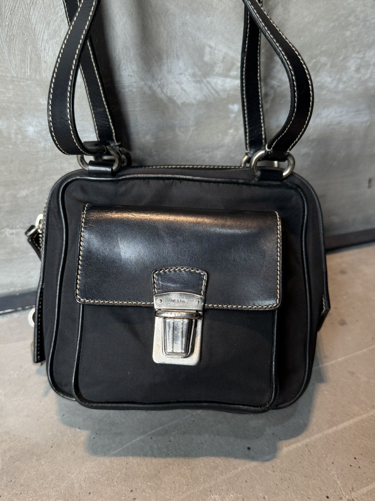 Prada Prada - Vintage - Mini Handbag - (RARE) Size ONE SIZE - 4 Thumbnail