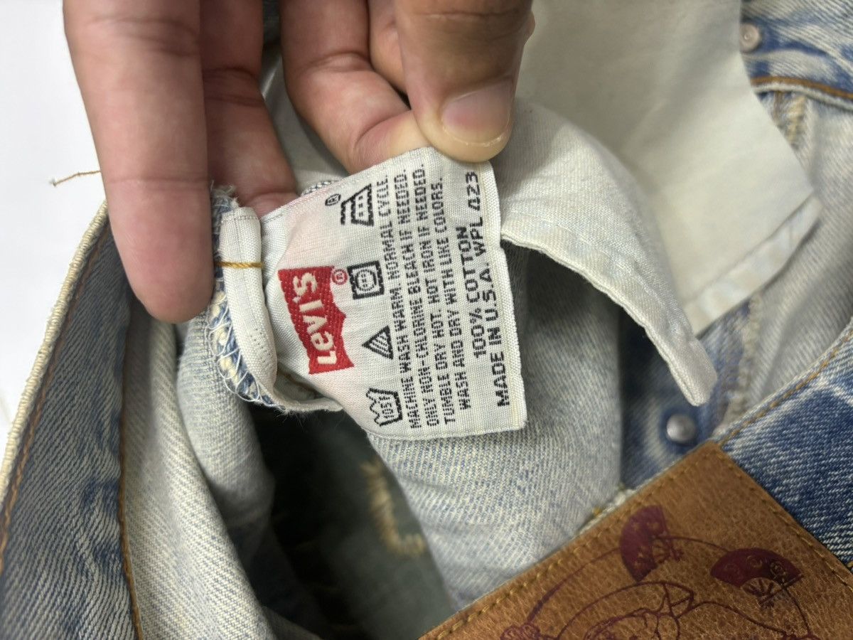 If Six Was Nine × Kapital × Levi's 🔥VINTAGE LEVIS 501 RECONSTRUCTED PATCHWORK DENIM JEANS Size US 30 / EU 46 - 10 Thumbnail