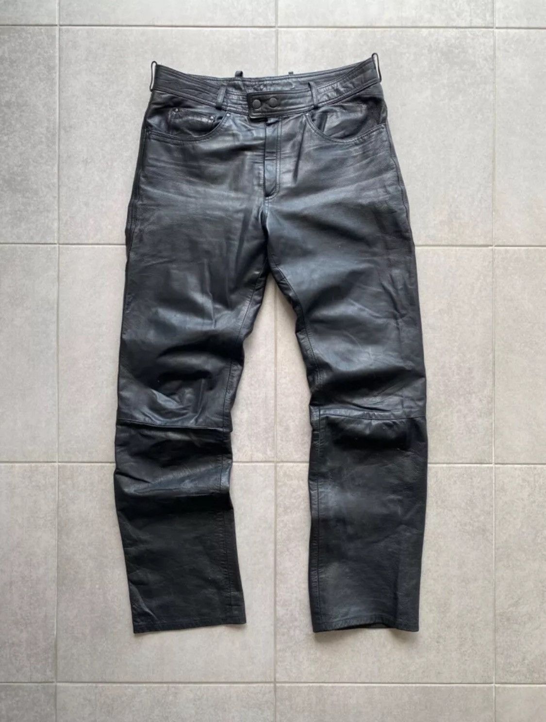 Genuine Leather Vintage Leather Pants Size US 32 / EU 48 - 2 Thumbnail