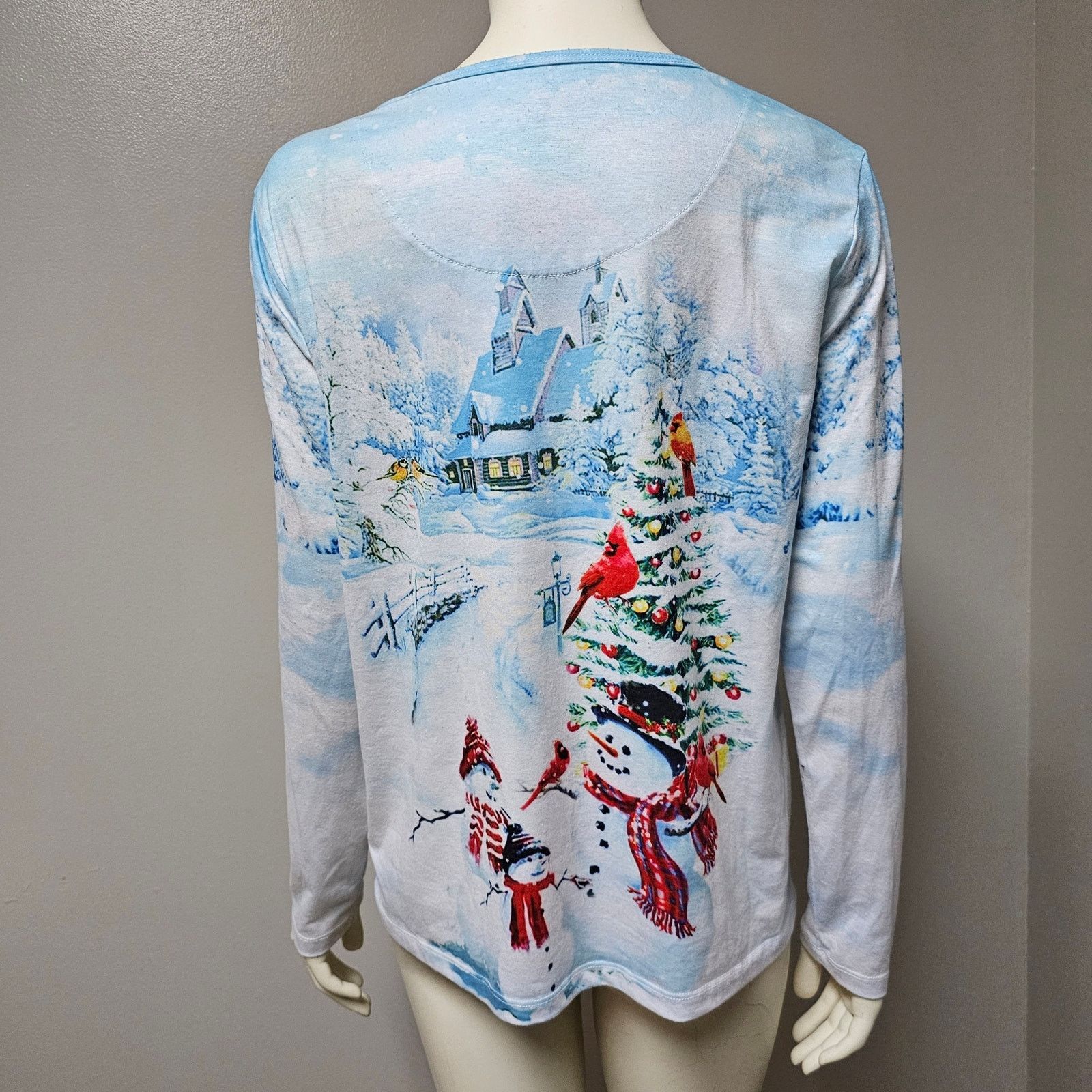 Gloria Vanderbilt Lot of 3 Gloria Vanderbilt Fall/Holiday Theme Shirts Size M Size M / US 6-8 / IT 42-44 - 9 Thumbnail